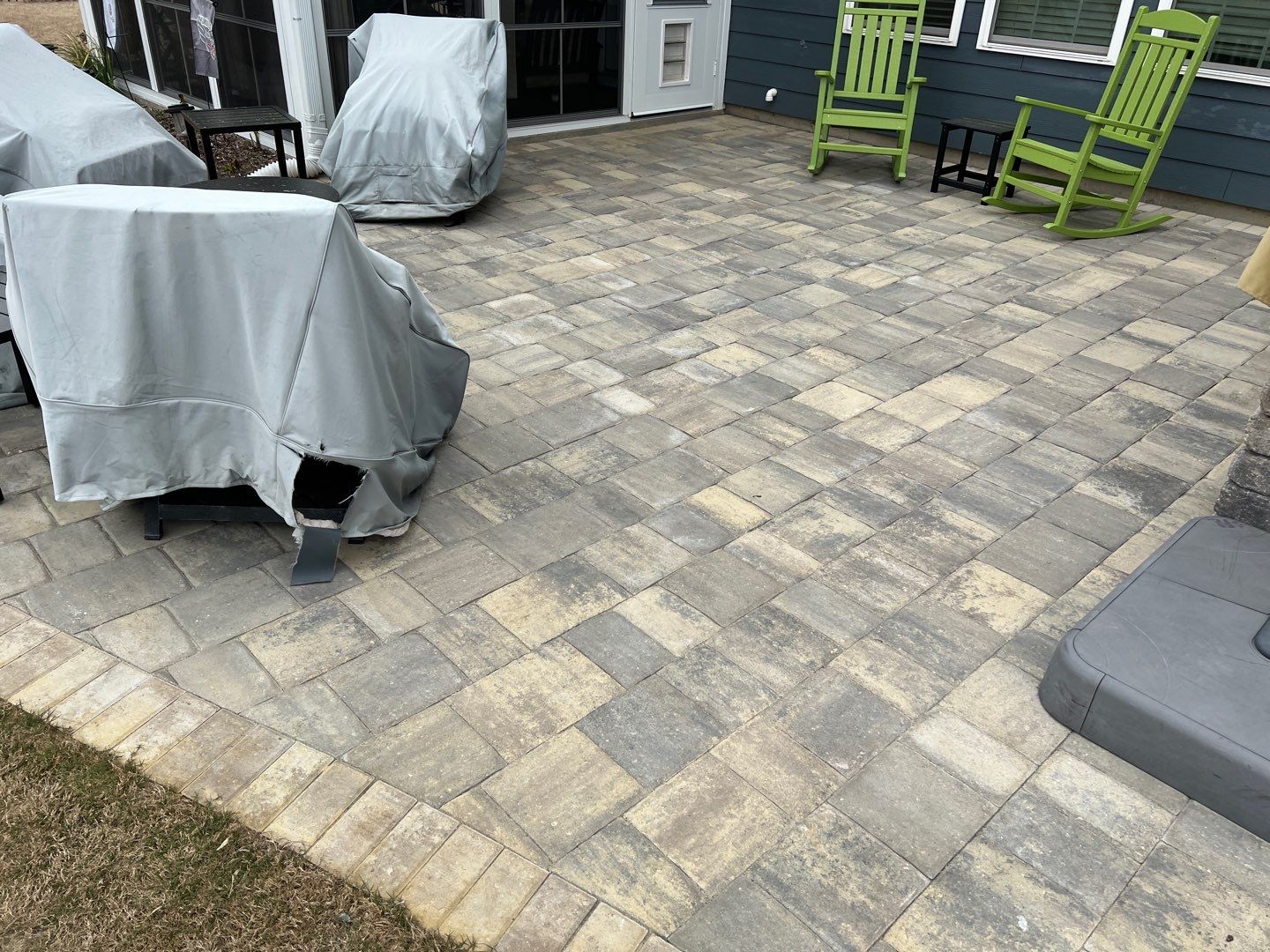 Pavers using Concrete Sealant by DuraSeal