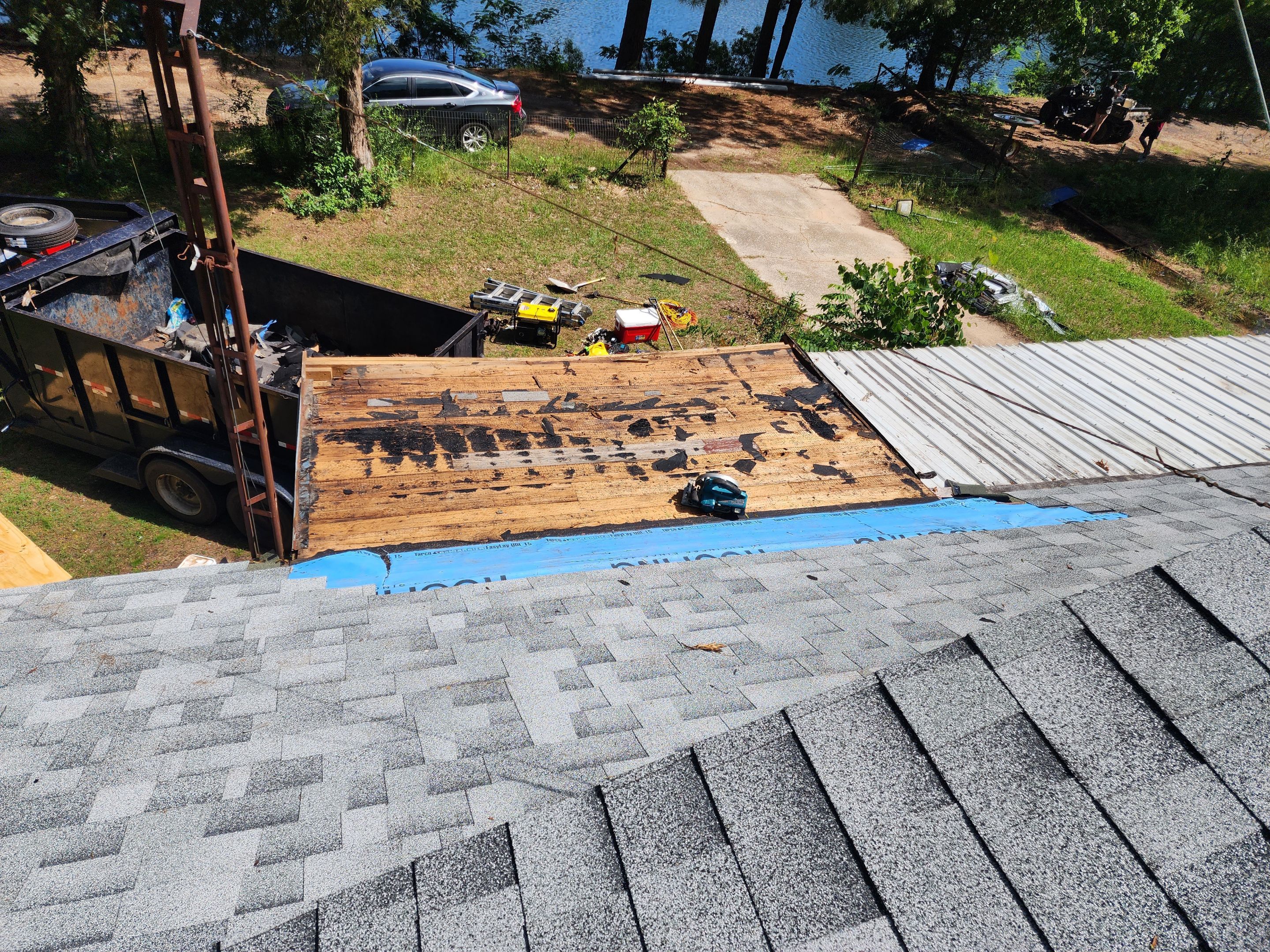 Residential Shingle Reroof using Malarkey Architectural Highlander NEX by Hostetler Roofing