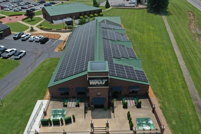 Project in Mayfield by Green Wave Solar 