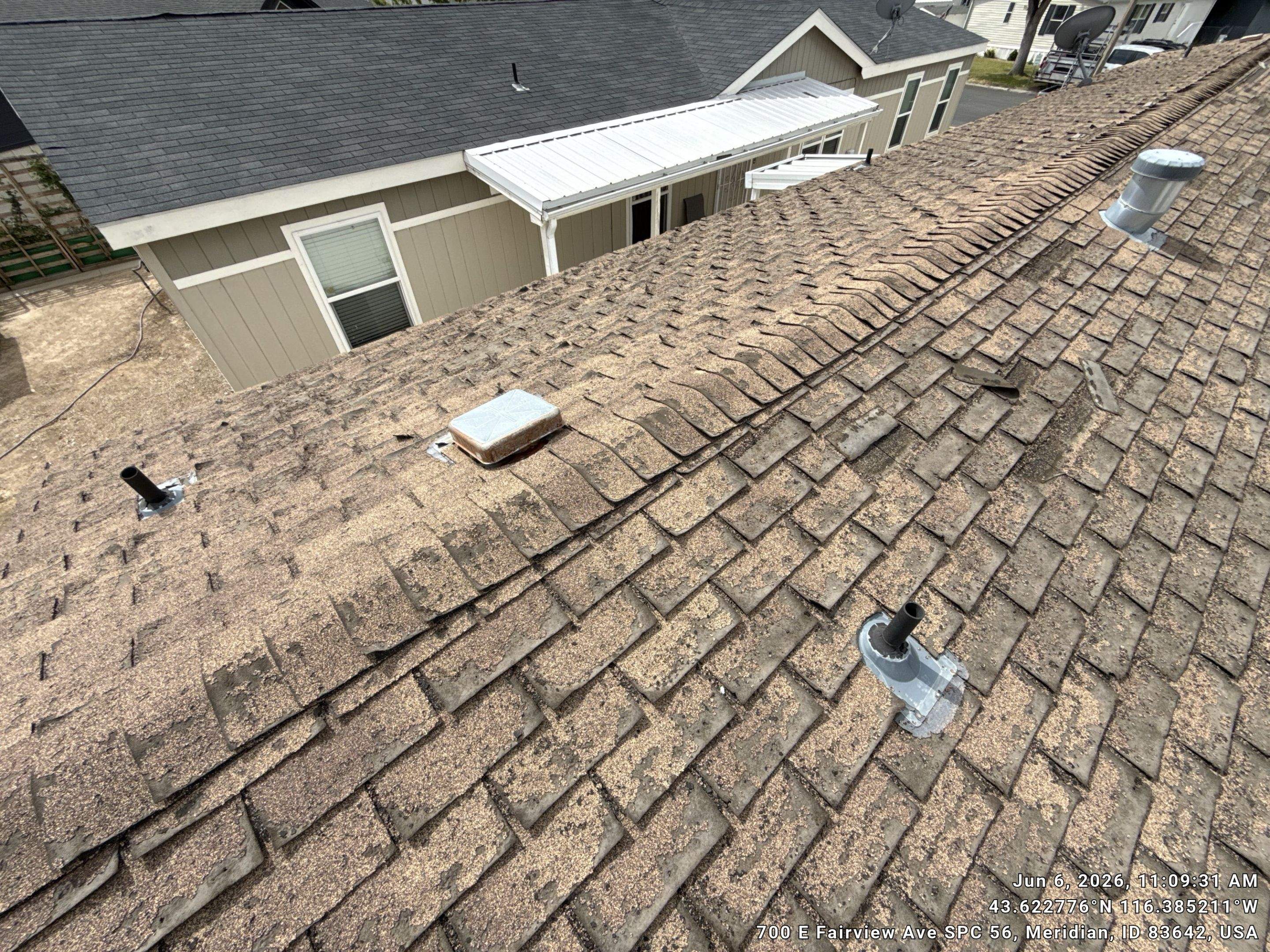 Meridian Residential Roof Replacement Featuring Oakridge Asphalt Shingles by Olive Roofing