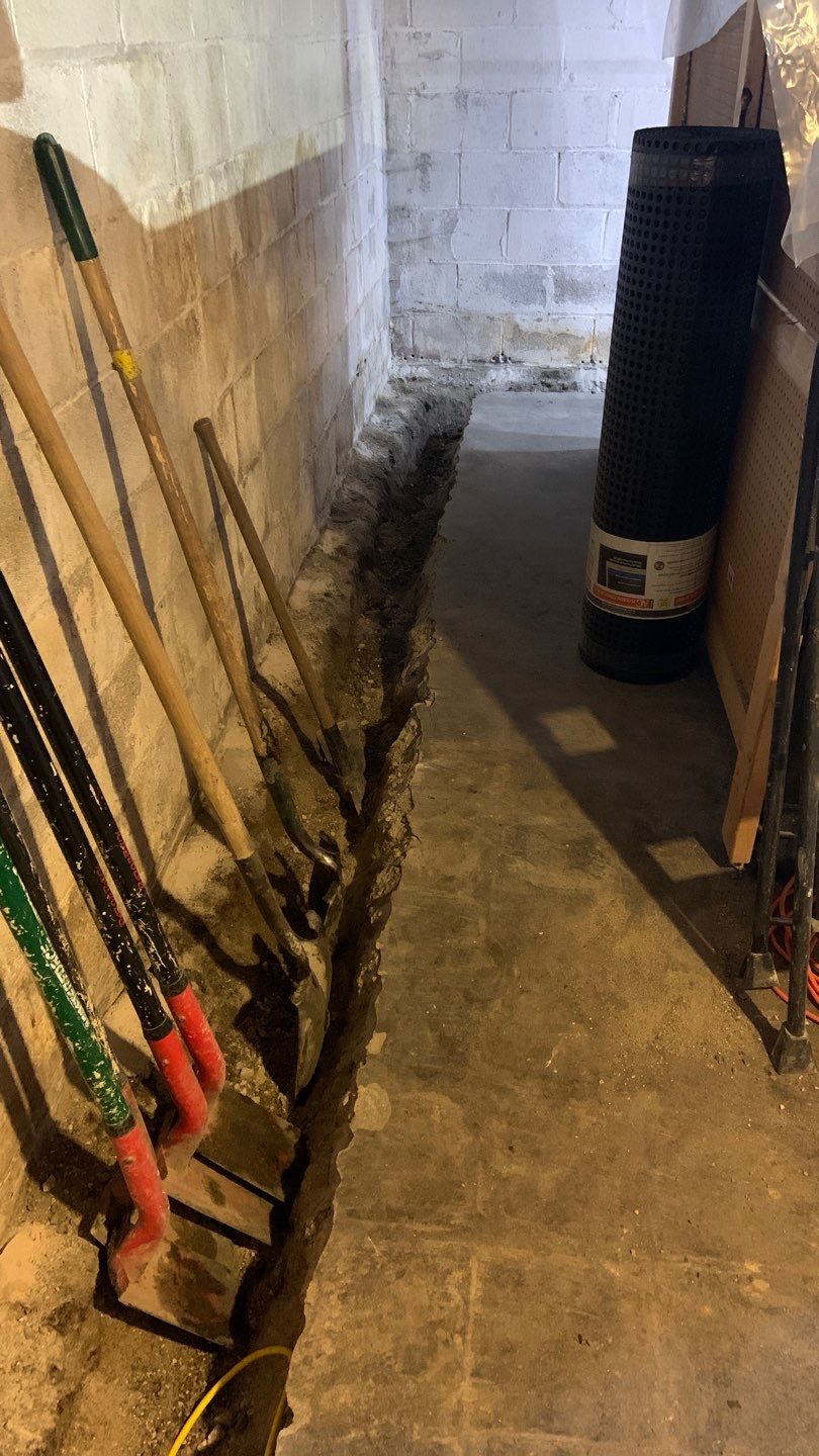 Waterproofing Andrea’s Historic (and Mysterious) Home by Waterproofing Northeast