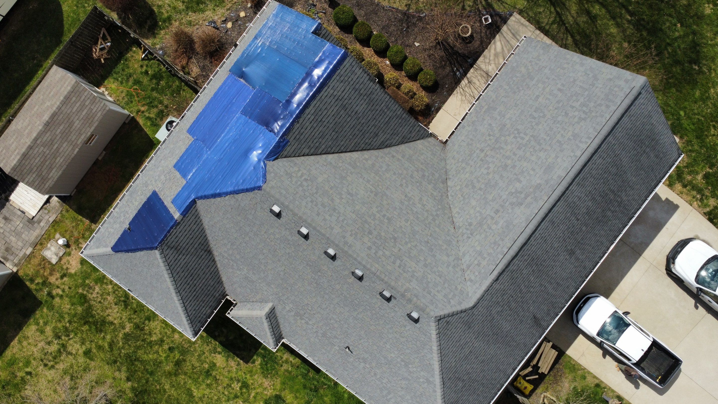 Residential Roofing Installation using GAF HDZ Roofing System  by Undersun Roofing 