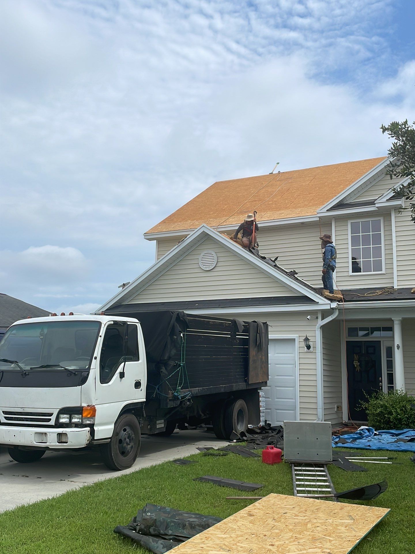 Residential Roofing Installation using Atlas Pinnacle Pristine Black Shadow by Talya Roofing