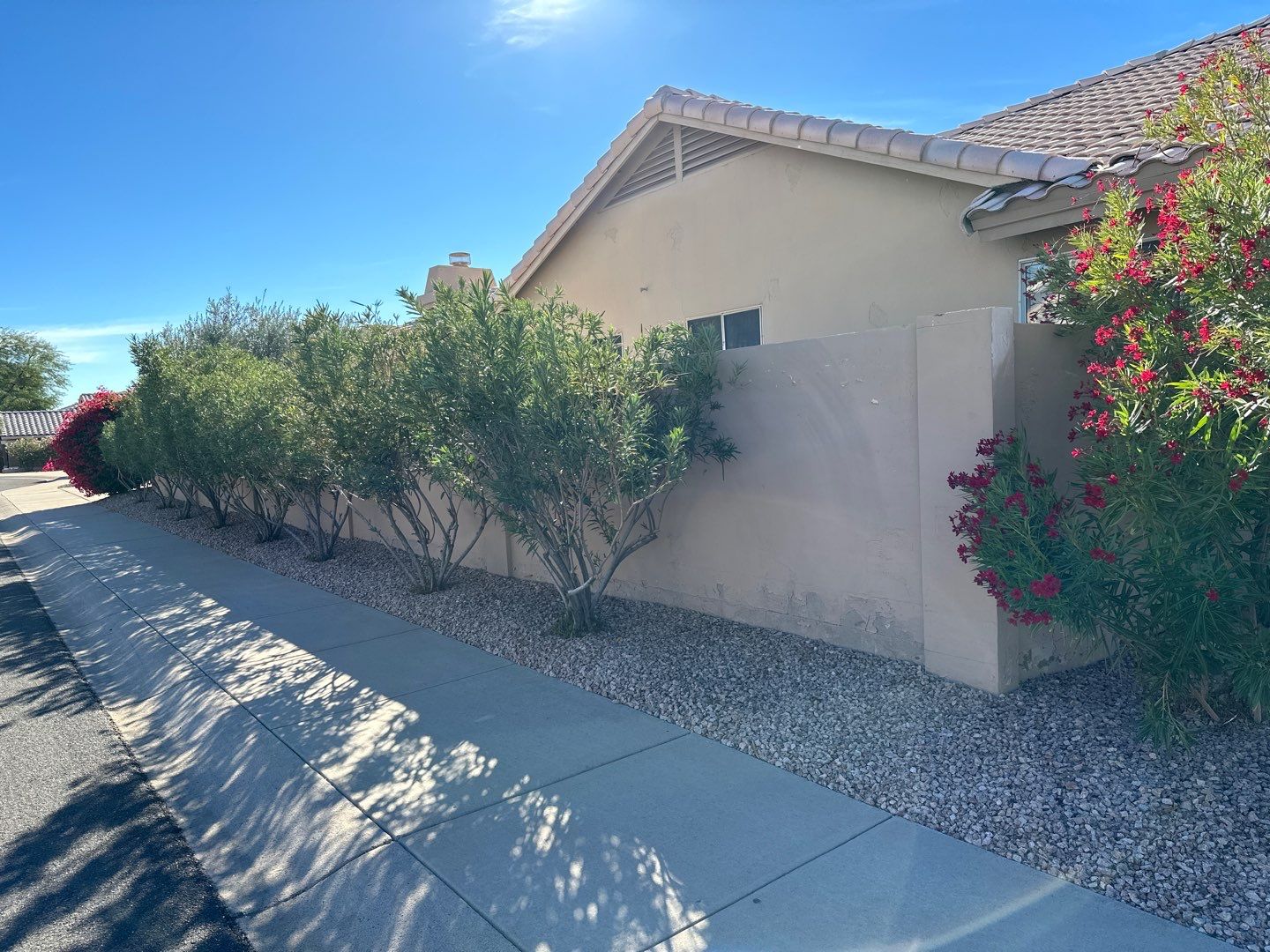 Gazzo - A Beautiful Home Exterior Transformation in Scottsdale, AZ with C&M Primer and Sherwin Williams Paints by Double G Painting Contractors, LLC