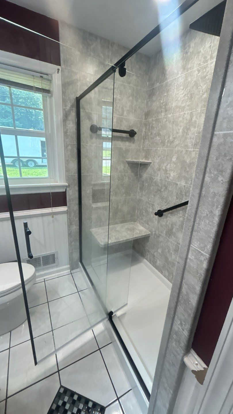 Tub to Walk-In Shower by BathPlanet SW Virginia