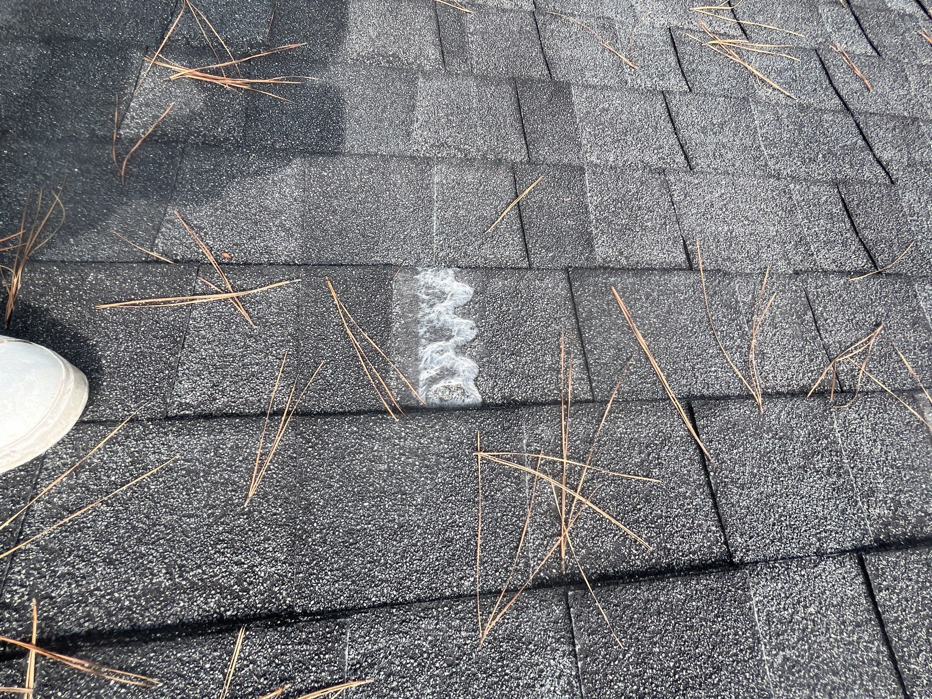 Hail Damage using Owen's Corning Duration (Lifetime) Shingles by Roof Repair Company