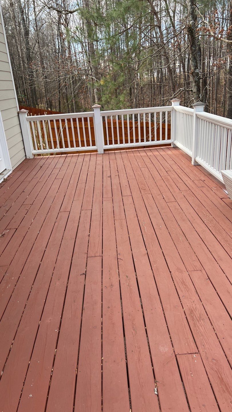 Stripped Coating using Wood Sealant by DuraSeal