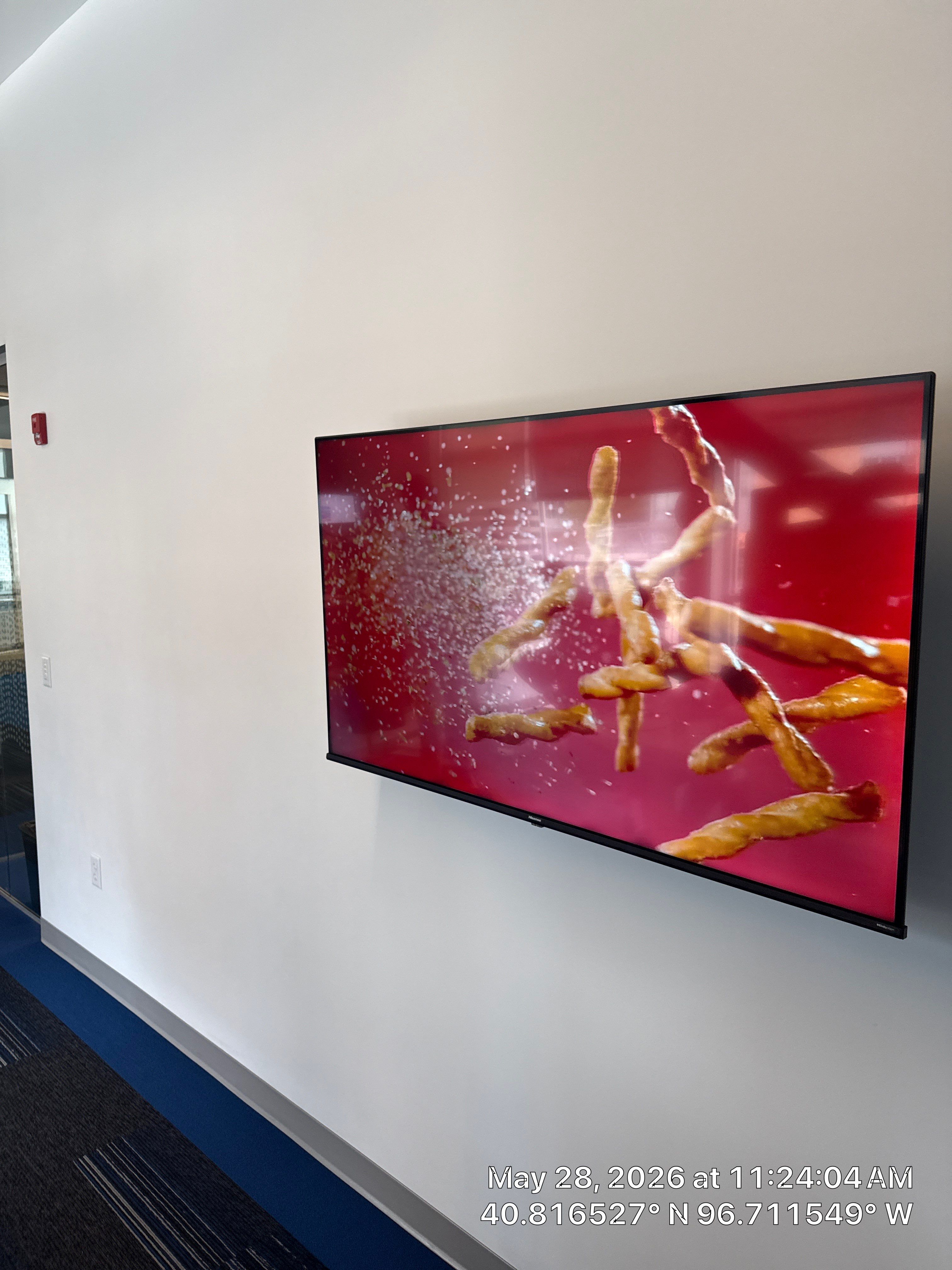 Lincoln Office Modernization Featuring Custom Baffles and AV Installation by CompanyCam Sales Demo