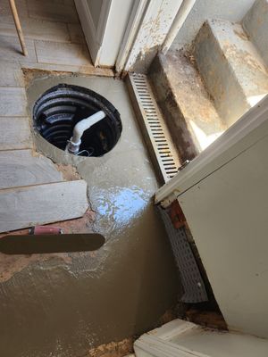 Interior French Drain Livingston NJ