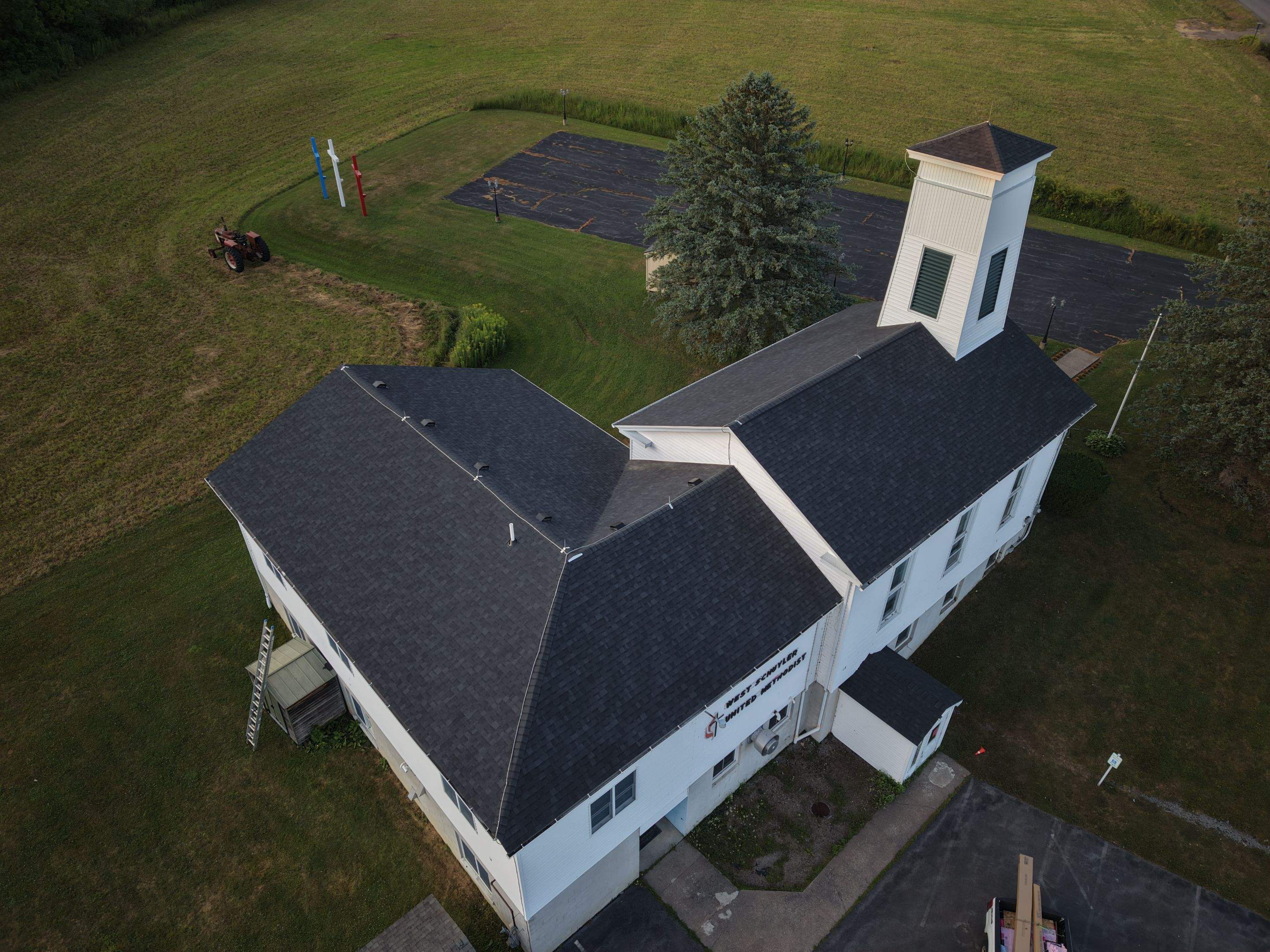 Church Roof Replacement in Utica, NY | West Schuyler United Methodist Church by Alpha Omega Roofing LLC