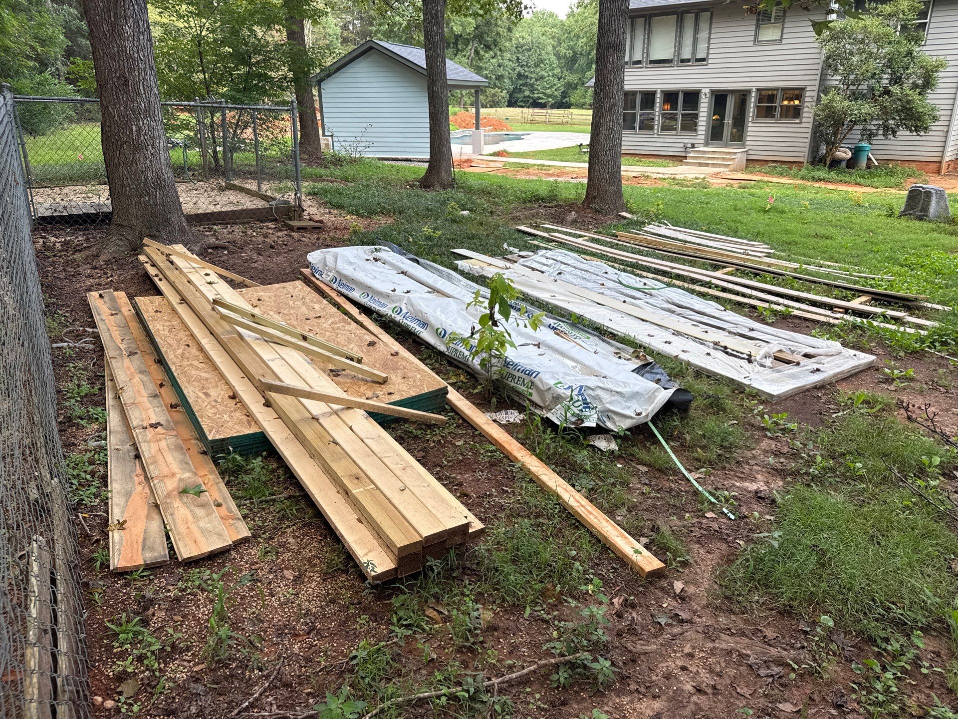 Project in Rock Hill by Badger Hauling