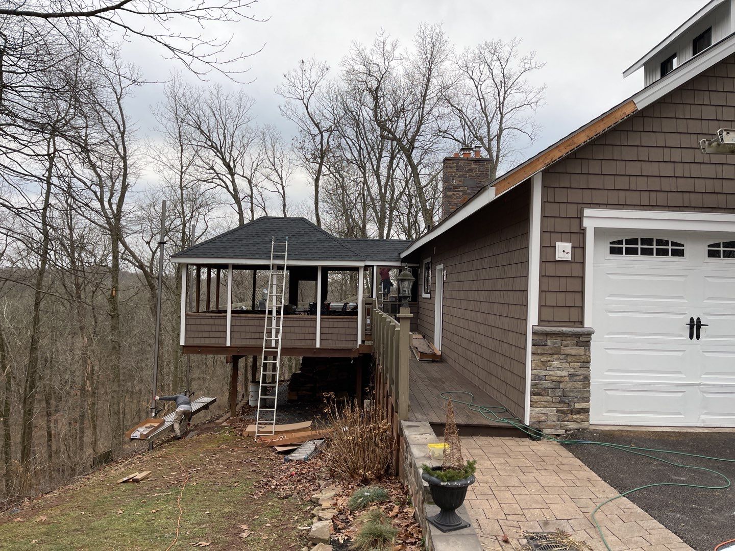 Roof, Siding, Soffit, Trim, and Gutter replacement by American Home Contractors