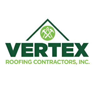 Logo for Vertex Roofing Contractors Inc.