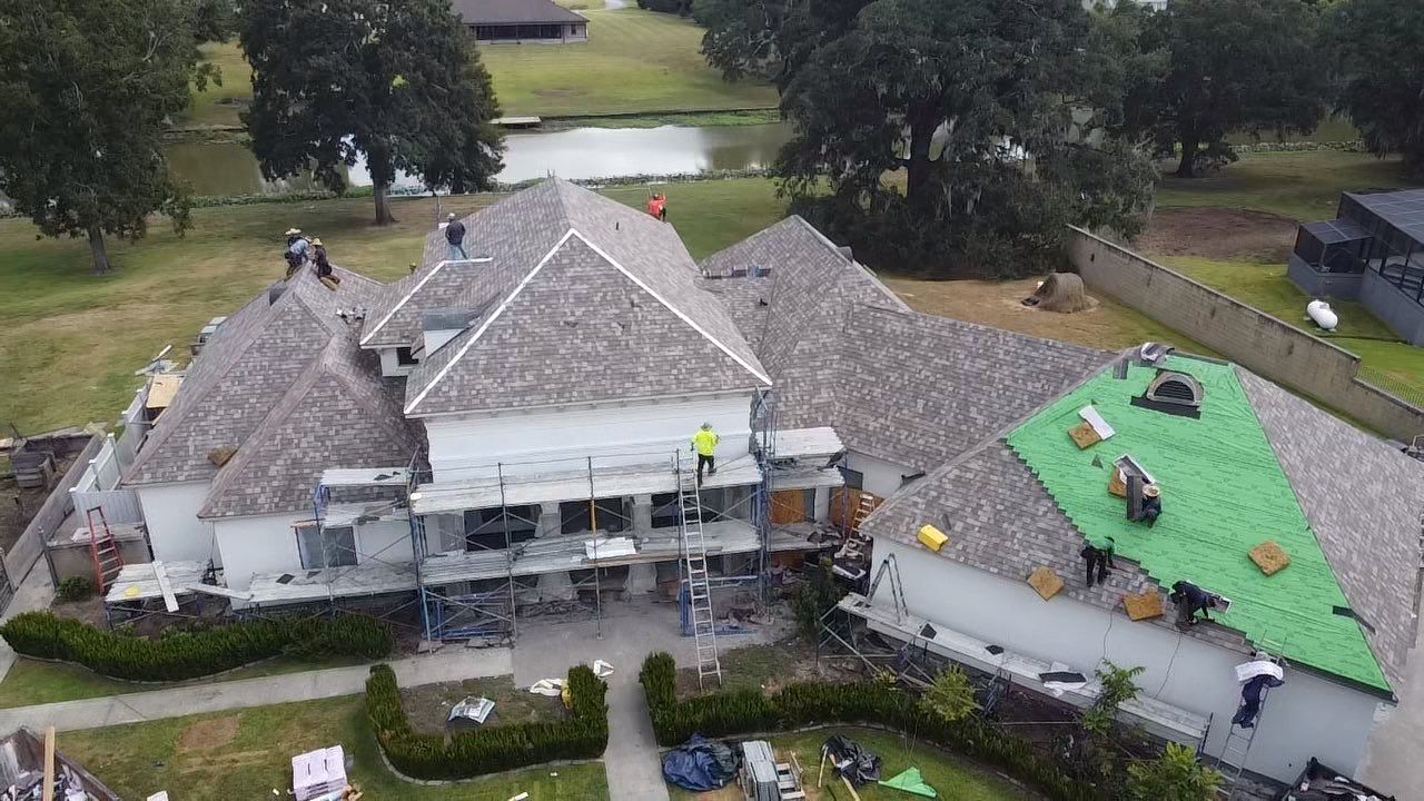 Residential Roof Installation with Hecker Clay Ridge Caps by CTL Pro Construction LLC