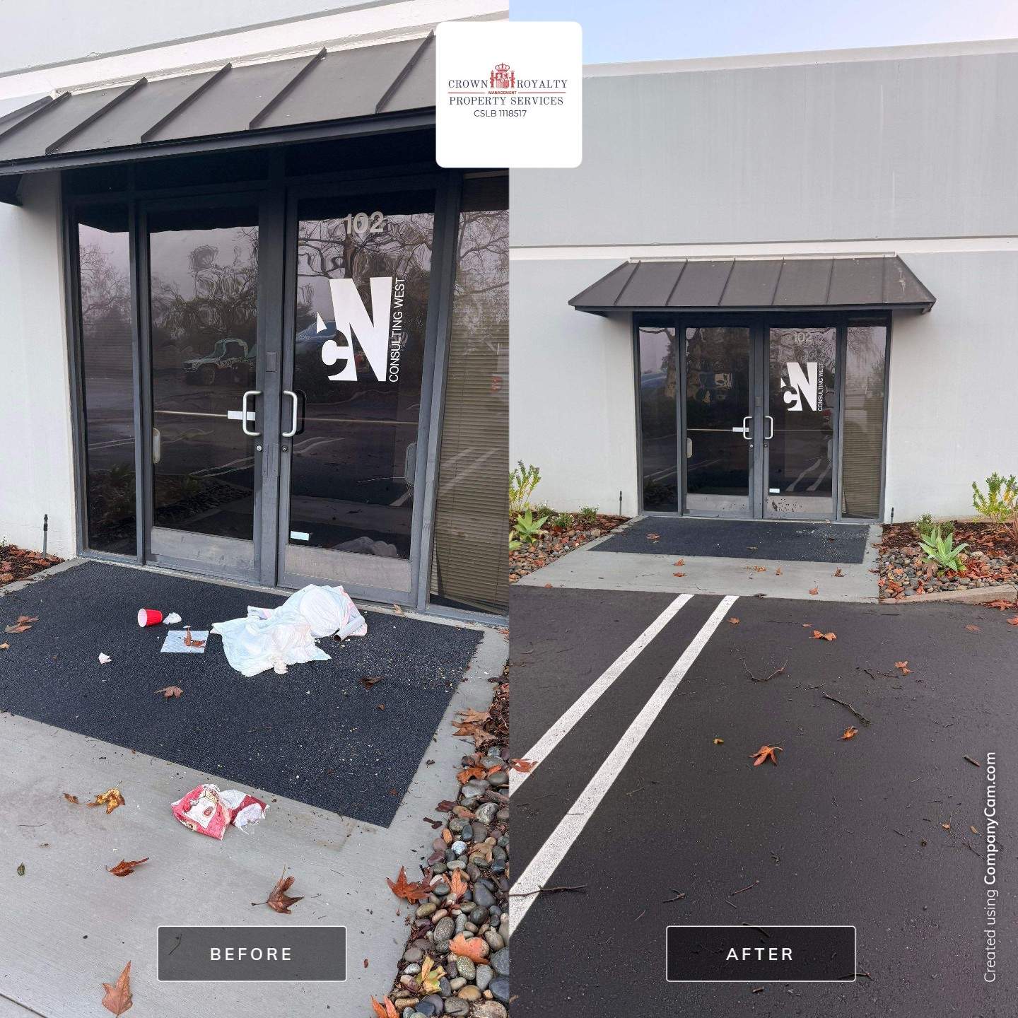 Before and After - ICSC by Crown Royalty Property Services 