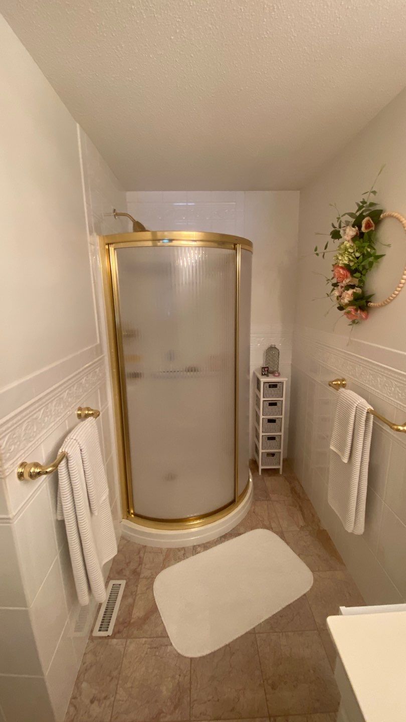 Neo Angle Shower Replacement in Ludlow, MA by Yankee Home Improvement