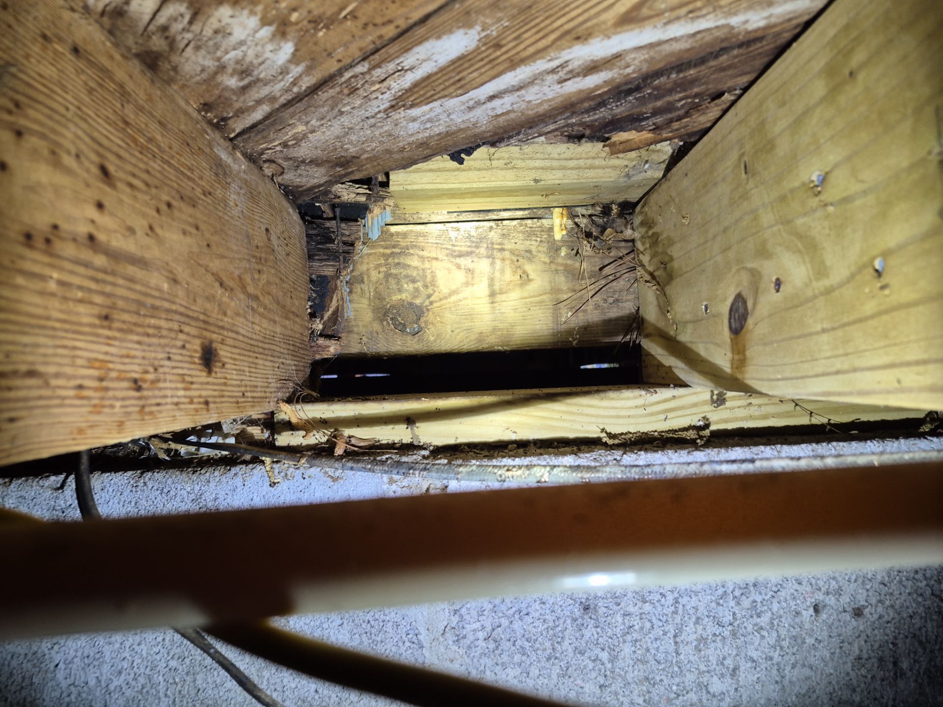 Project in Norfolk by Patriot Crawl Space Repairs