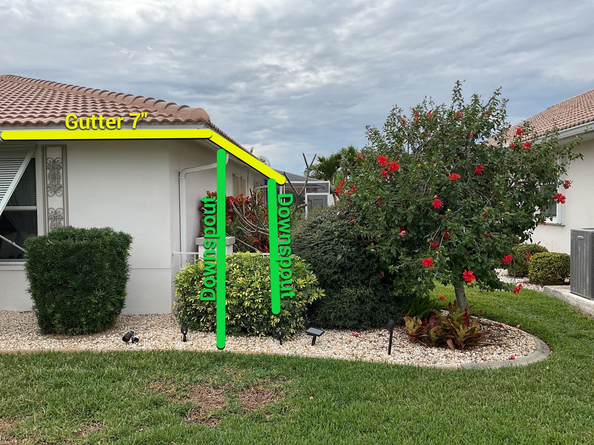 7-Inch Seamless Gutters for Punta Gorda FL by Gutter Professors