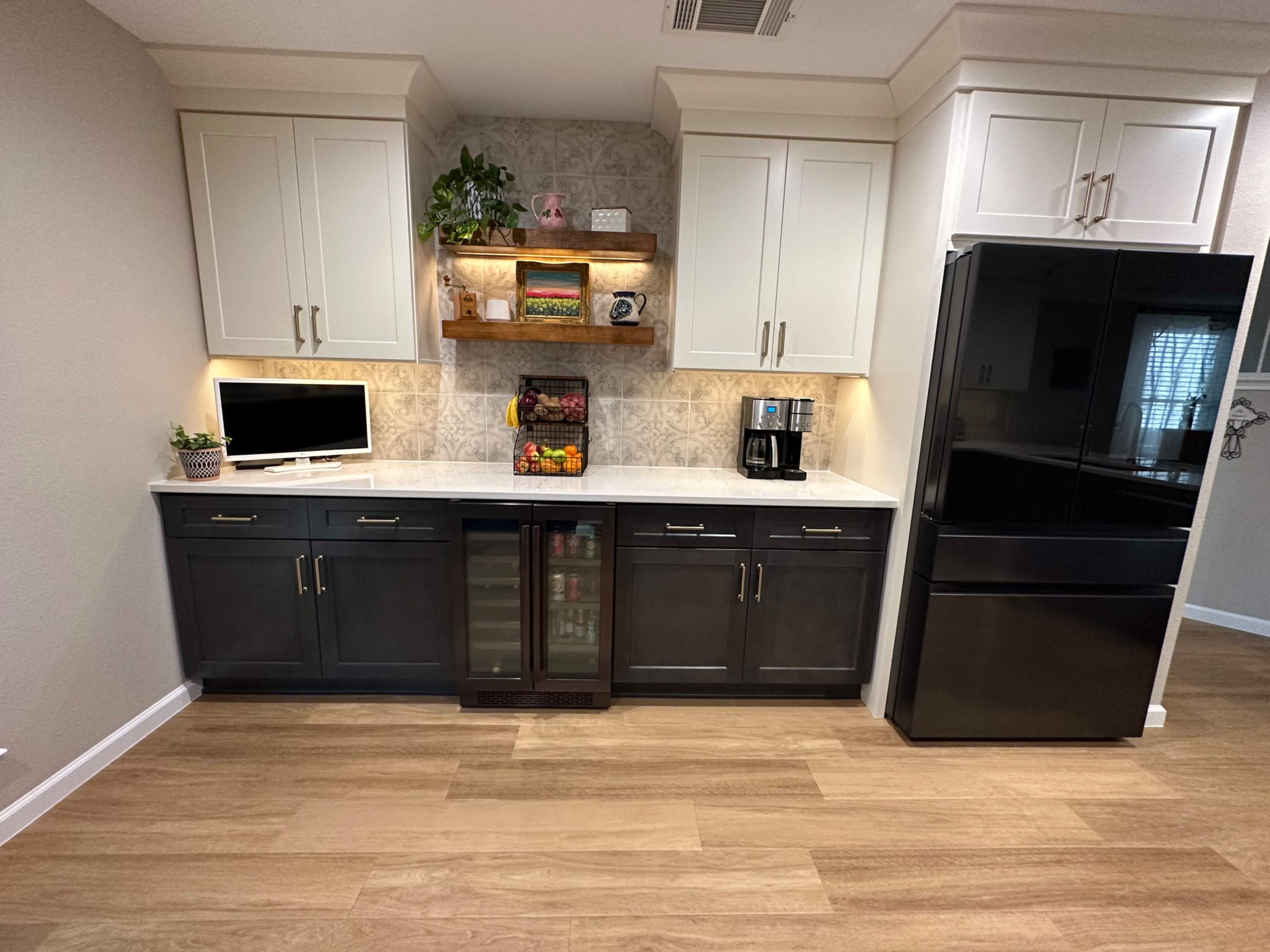 Helotes Kitchen Remodel | Custom Two-Tone Kitchen with Opened Wall and Expanded Storage by Legacy Bath and Kitchen 