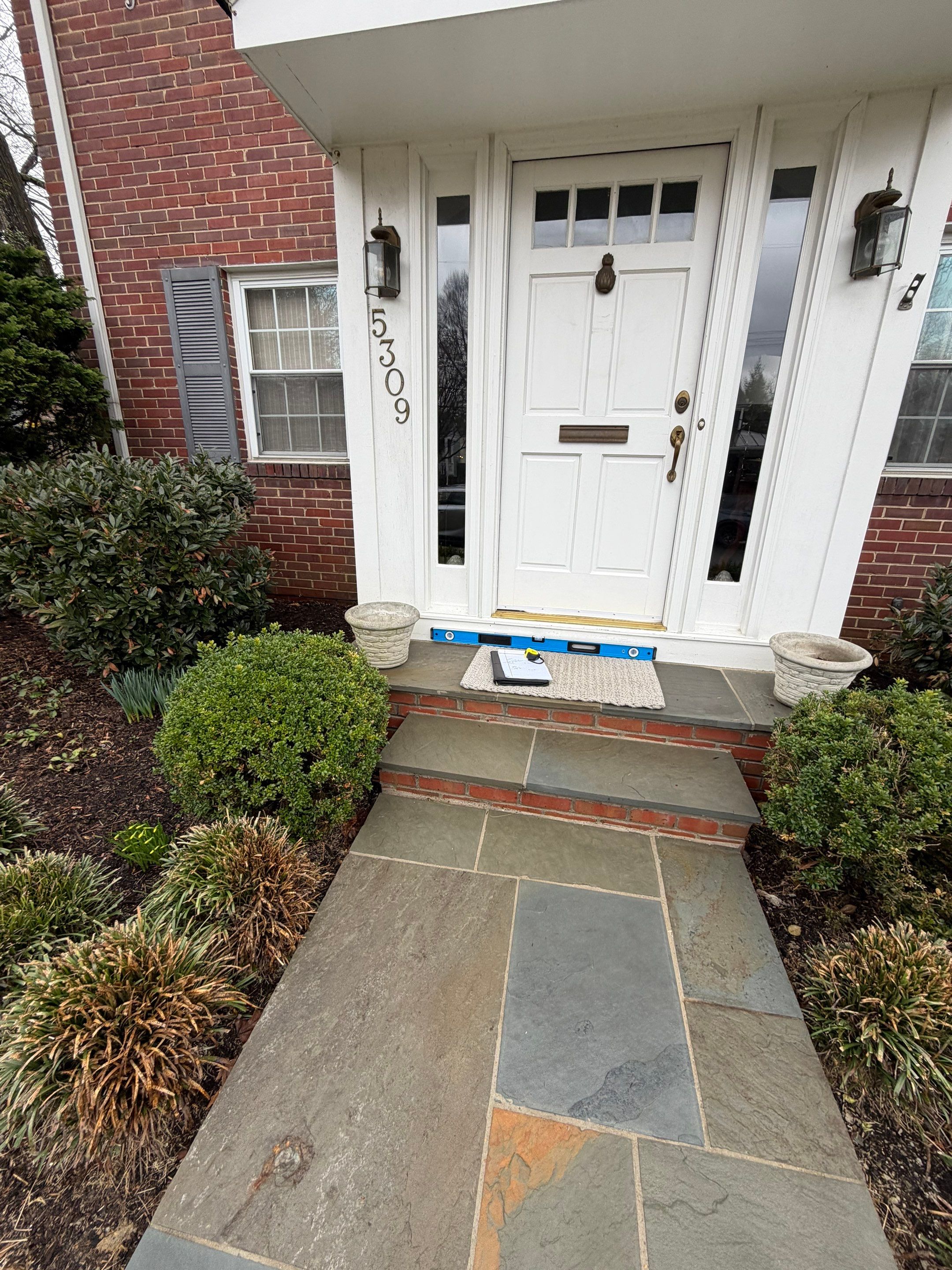 Traditional Iron Porch and Walkway Railings– Bethesda, MD by Capitol Iron Works
