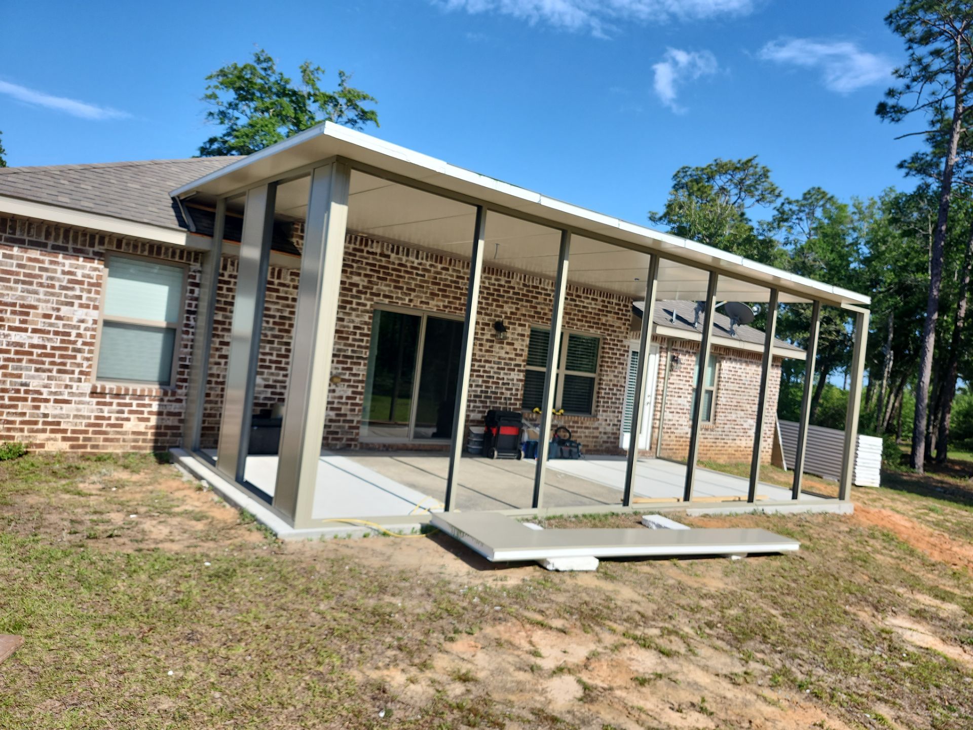 Patio to Glass Room Conversion by Titan Sunrooms