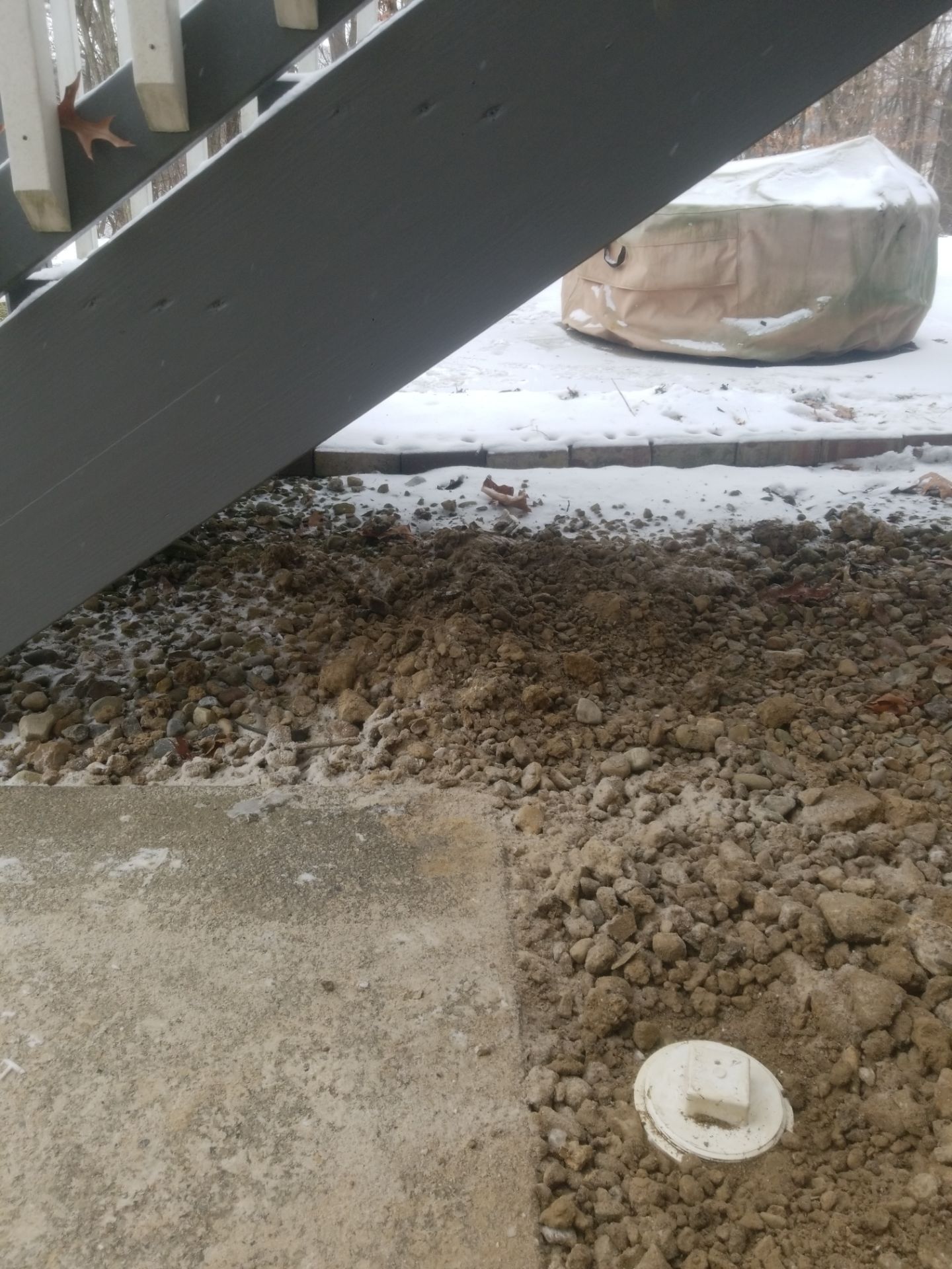 House Trap Replacement and new cleanout using 4" pvc by Sureway Comfort John Wilcox Plumbing Heating Cooling