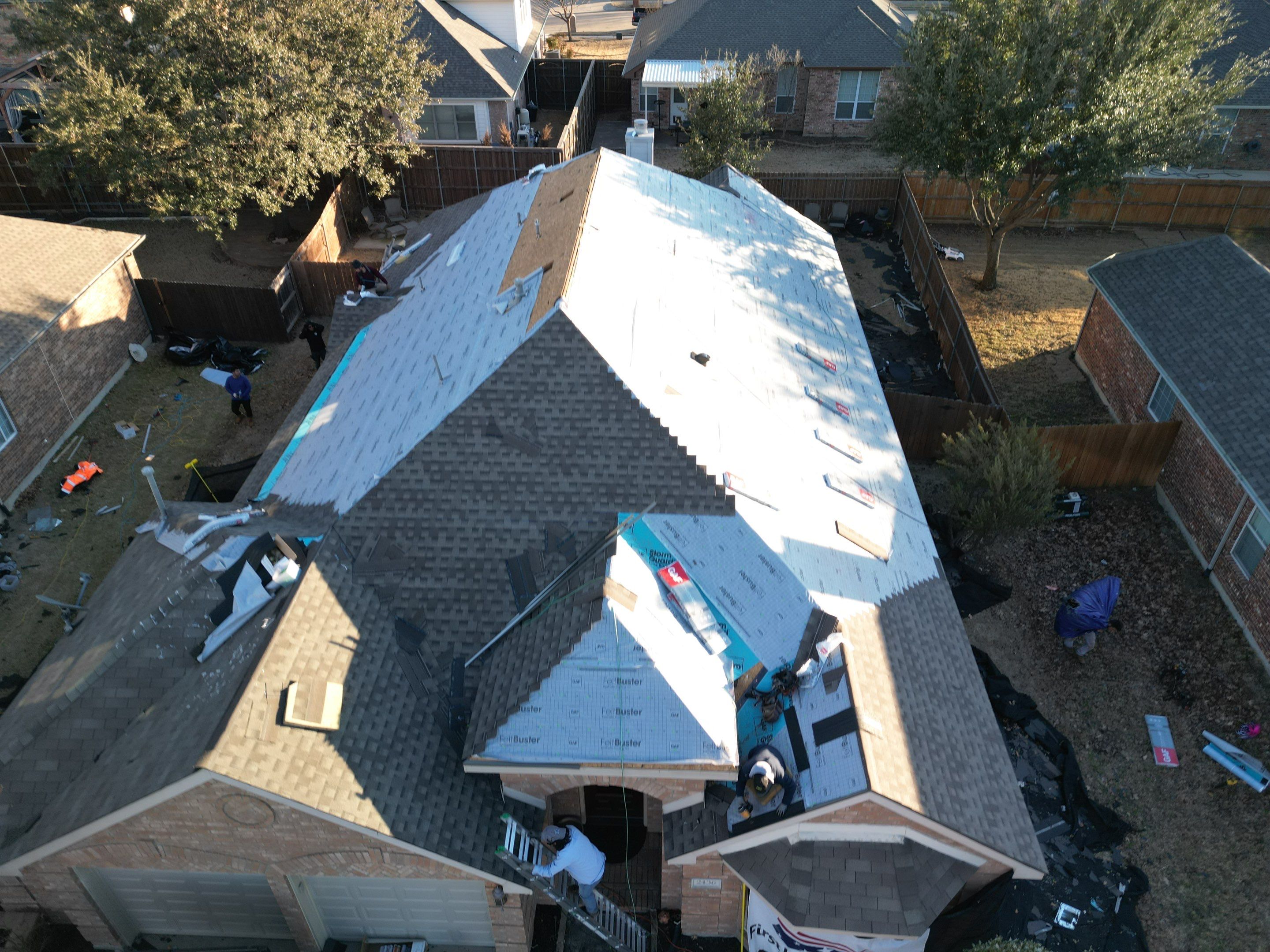 Roof Replacement for an awesome client! by First United Roofing & Construction