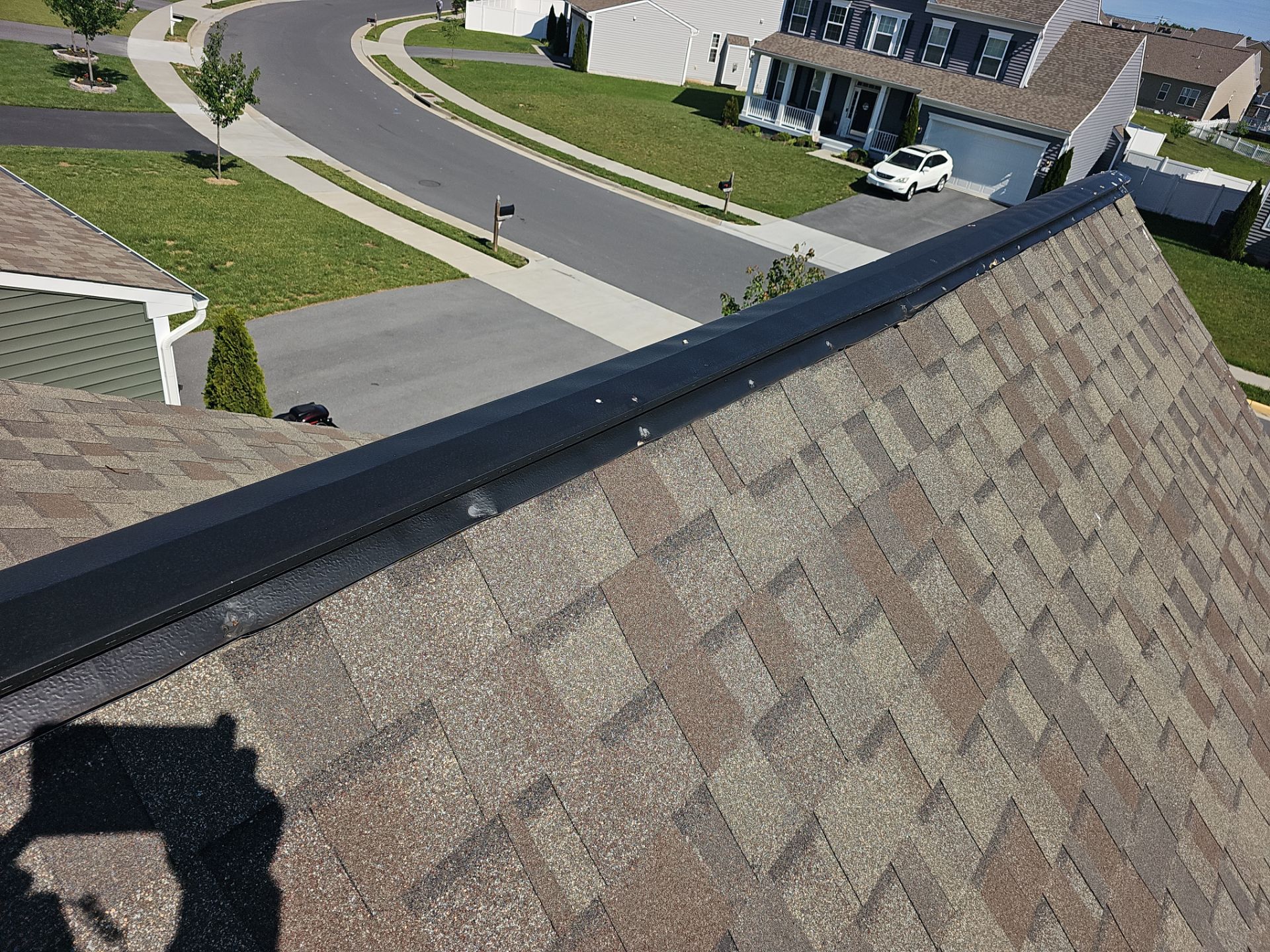 Roof Repair - Ridge Vent and Vent Flashing Boot Replacement by Winchester Roofing