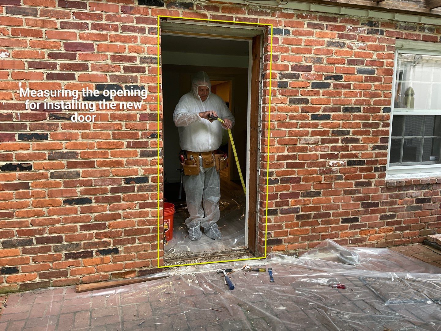 Door Installation using Provia Door by Alpha Design Services