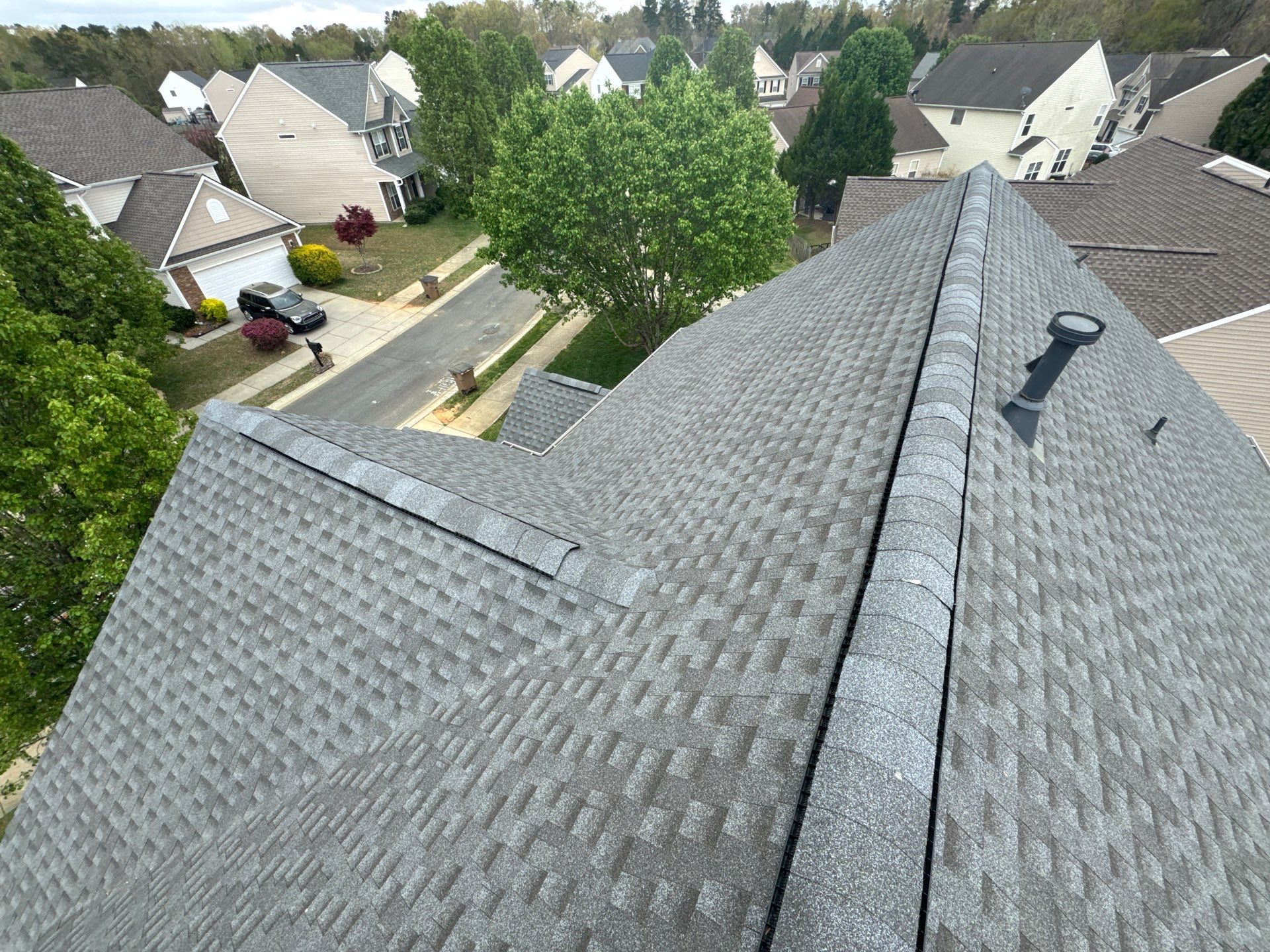 GAF HDZ Architectural Shingle in Pewter Gray by H&S Roofing and Gutter