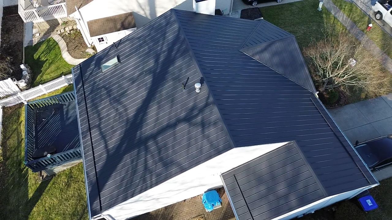 Weather Max Panel, Color: Ebony by Eagle Eye Roofing