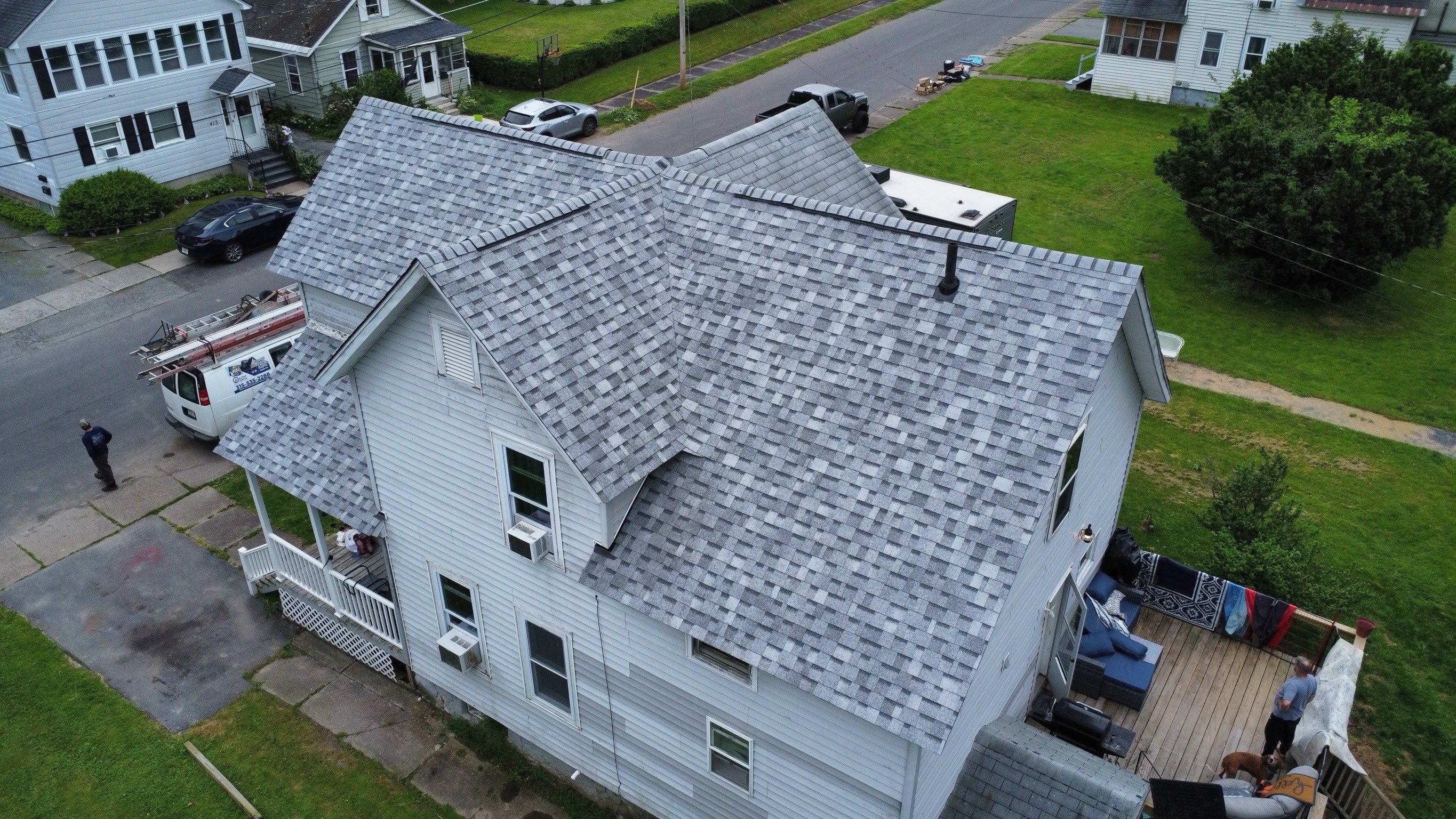 🏠 Roof Replacement Completed in Fulton, NY | Owens Corning Shingles 🛠️ by Alpha Omega Roofing LLC