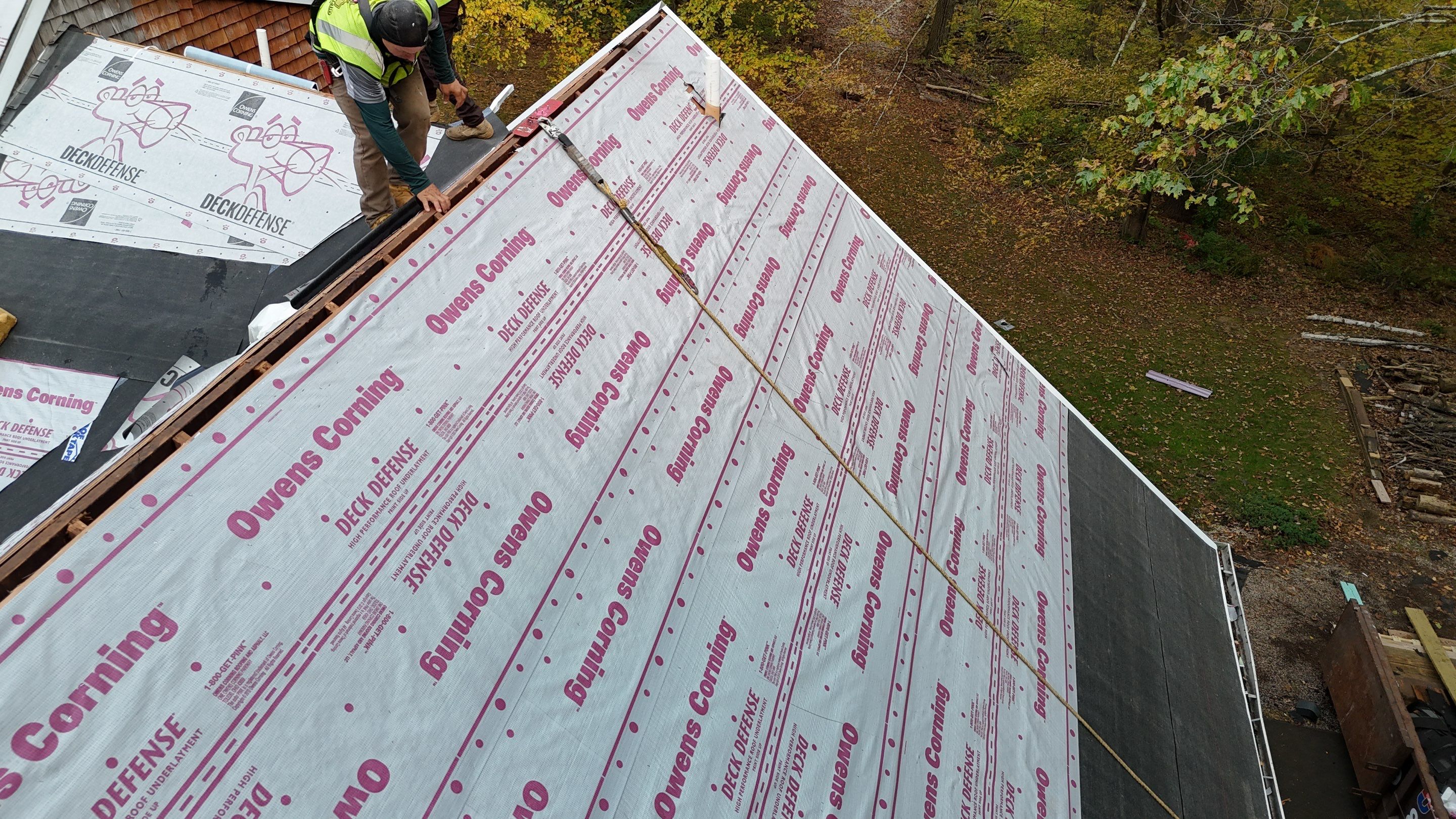 Owens Corning Duration : Chateau Green with Copper Accents in Avon, CT by Golden Shield Roofing