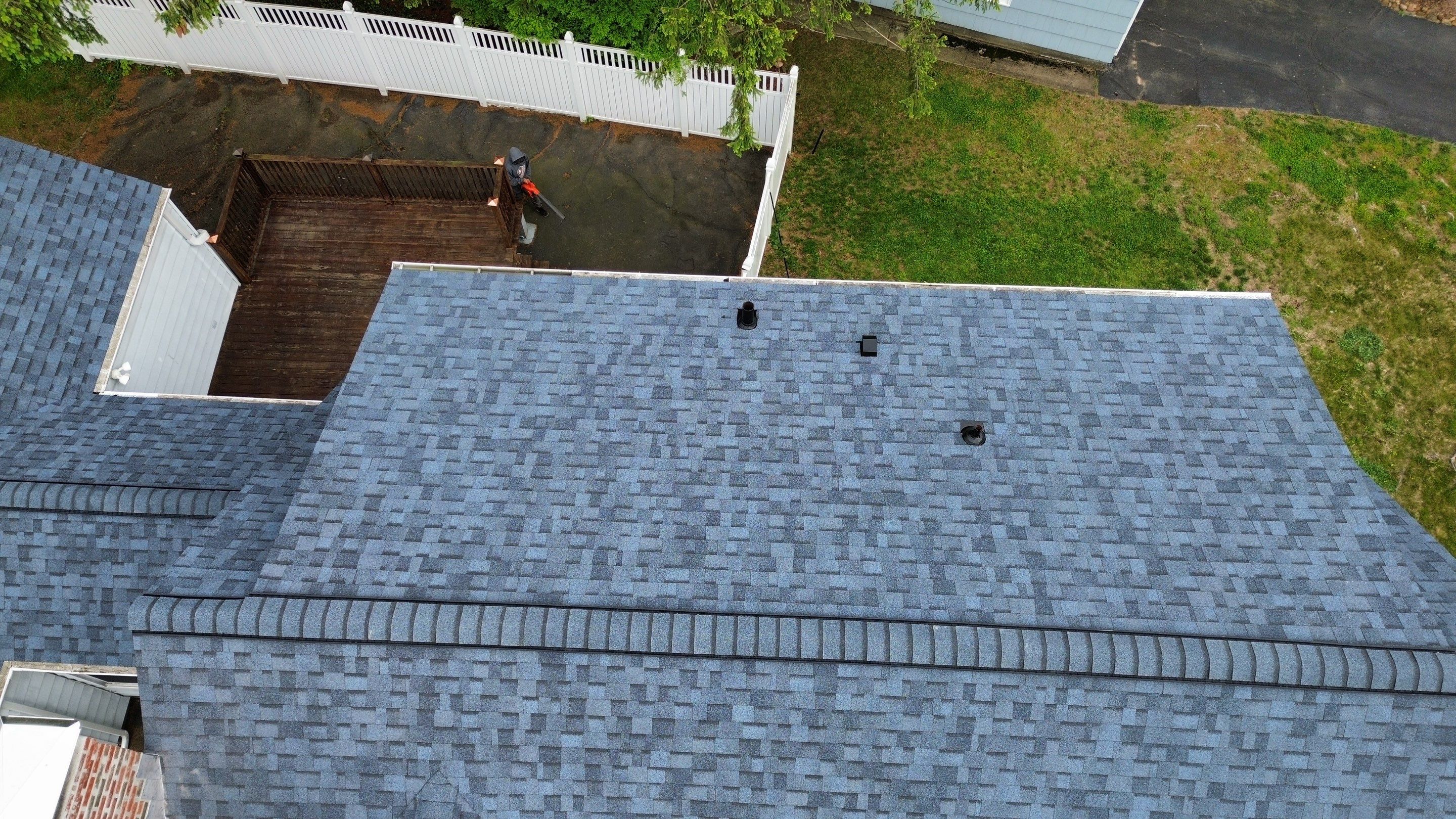 Owens Corning Duration: Harbor Blue in Hamden, Connecticut by Golden Shield Roofing