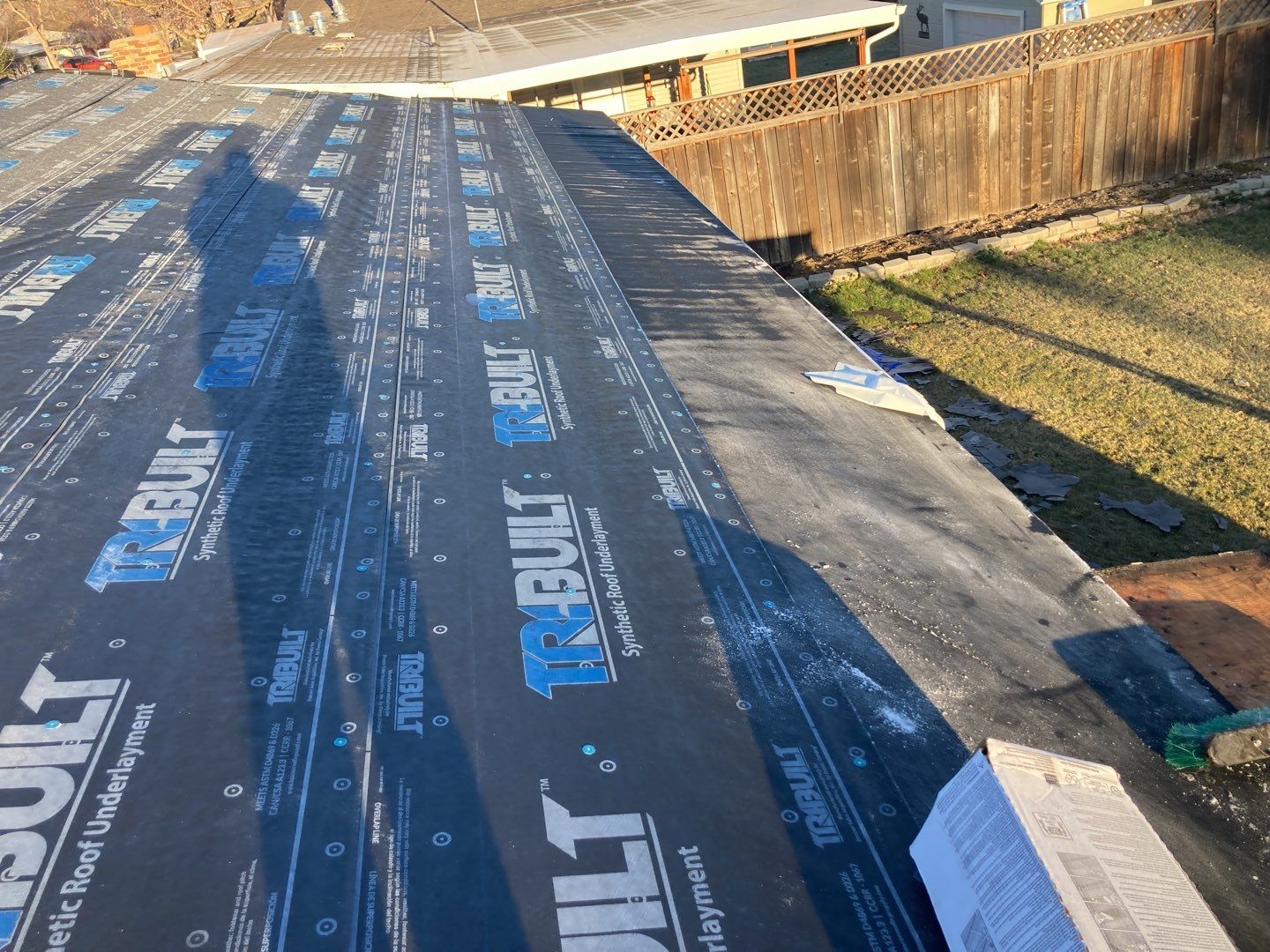 Meridian Single Level Residential Roofing Installation by ID Roofing LLC