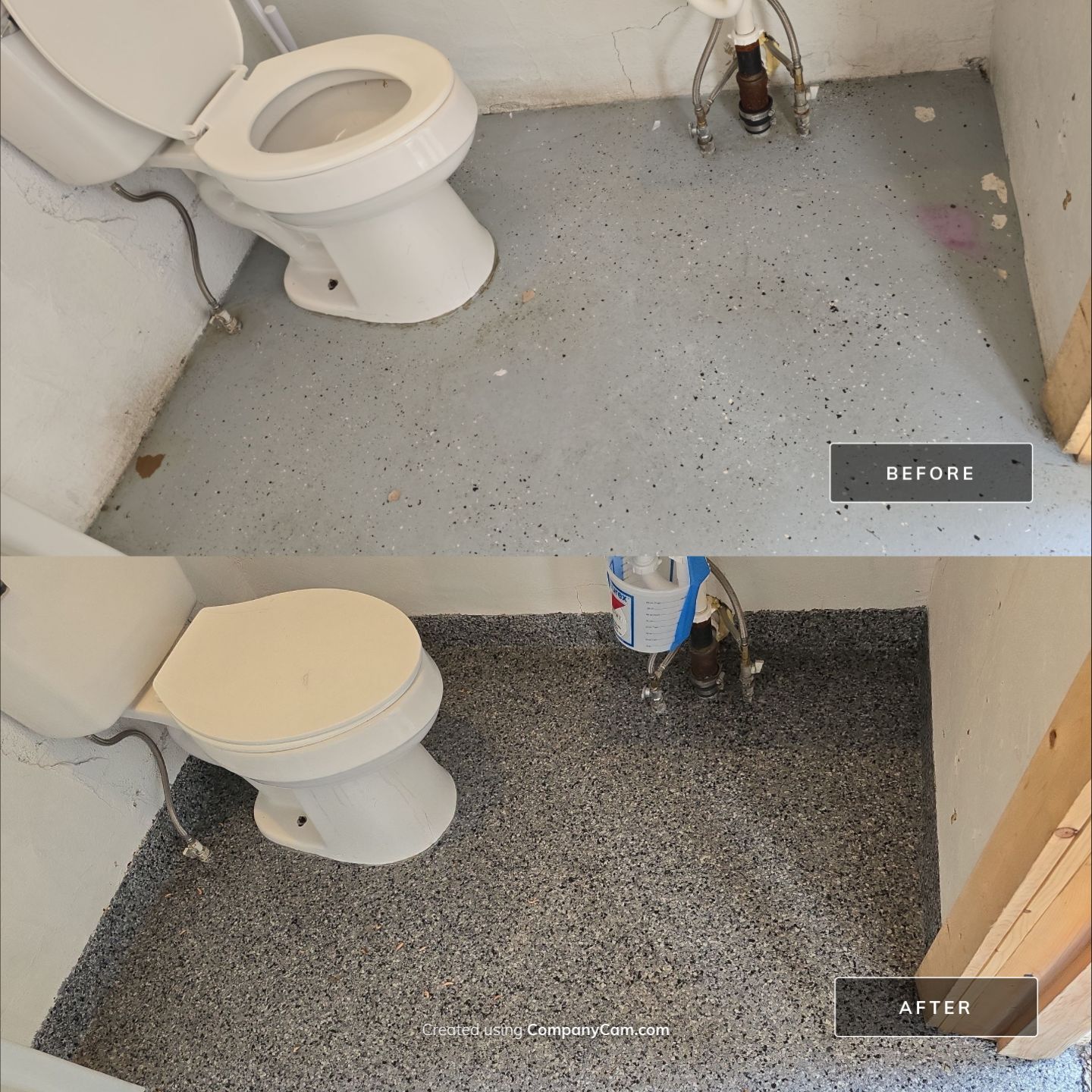 Check it out! Steelwheel Corner gets a new floor! by Elite Floor Solutions
