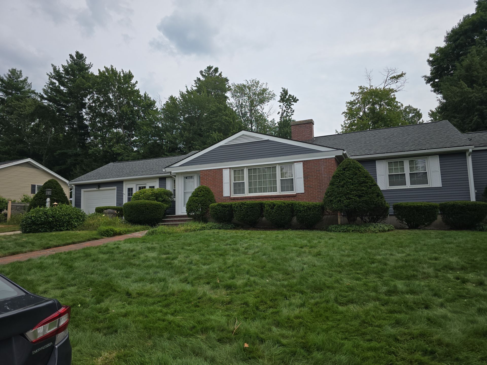 Exterior Painting using Benjamin Moore Regal Select by The Persnickety Painters