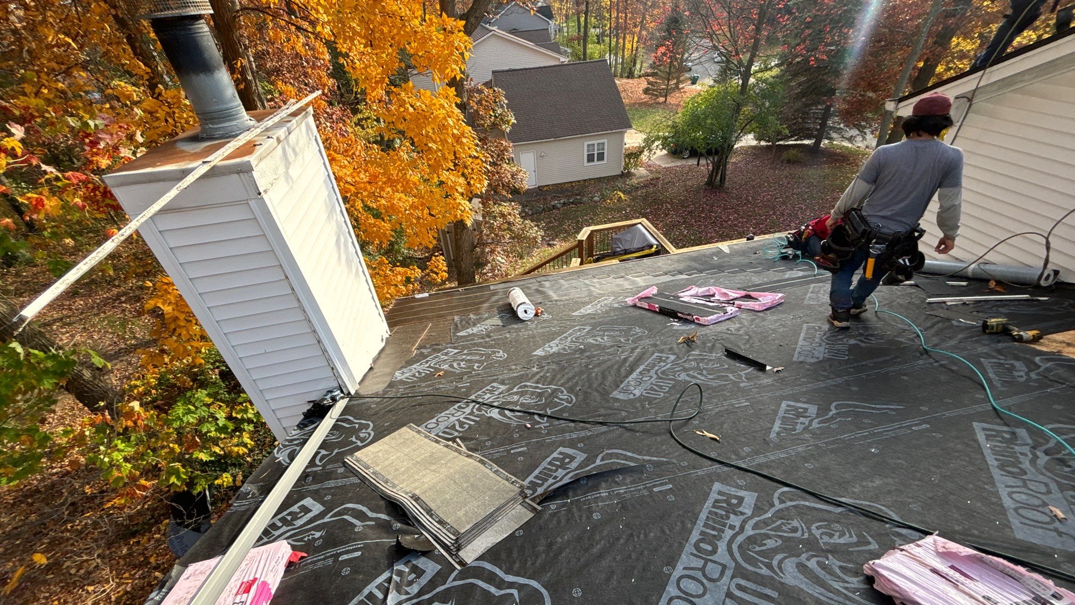 Roof Replacement using Owens Corning by 180 Contractors