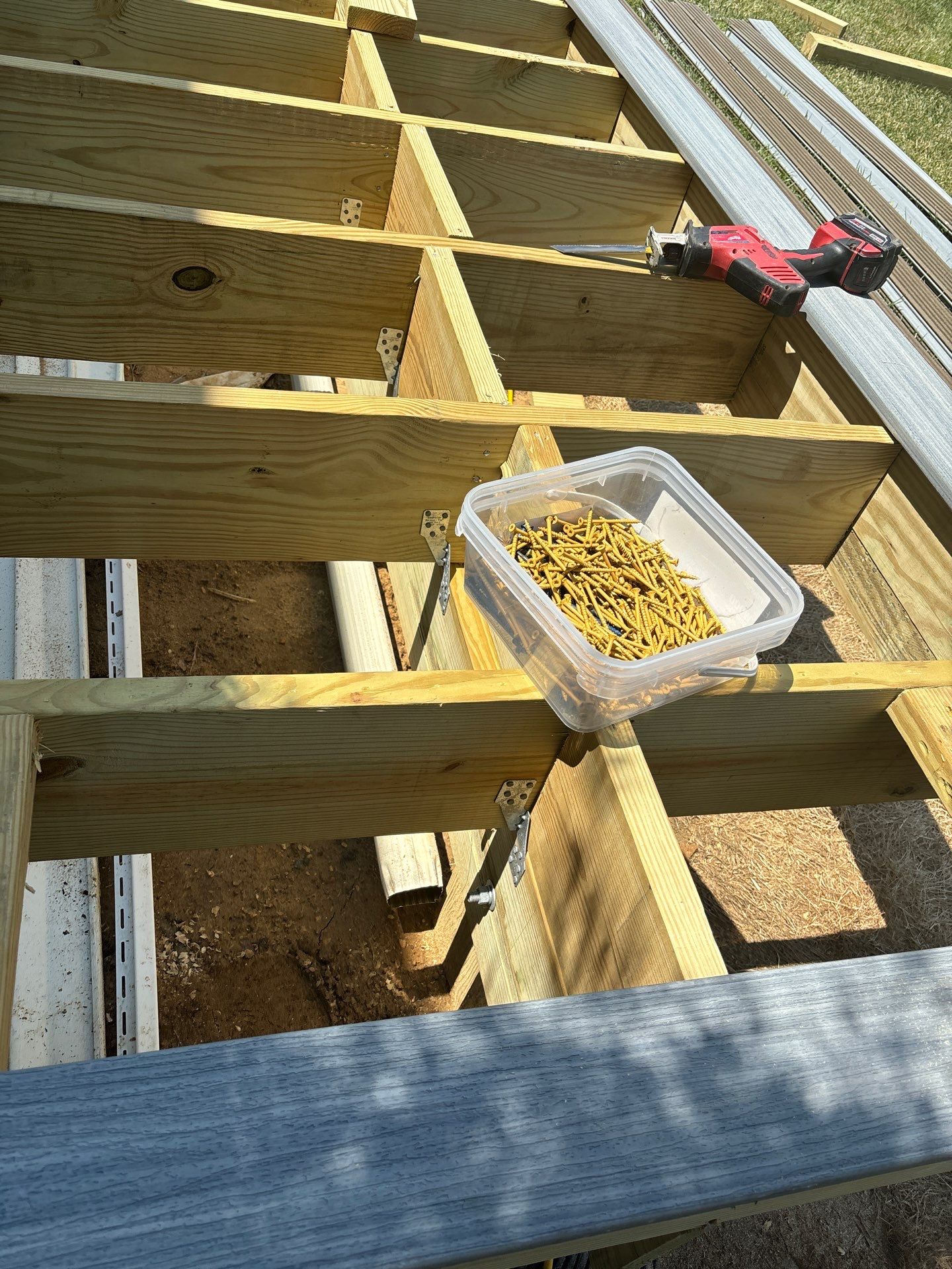 Deck Transformation: New Composite Deck Installation by Laser Focused Solutions LLC