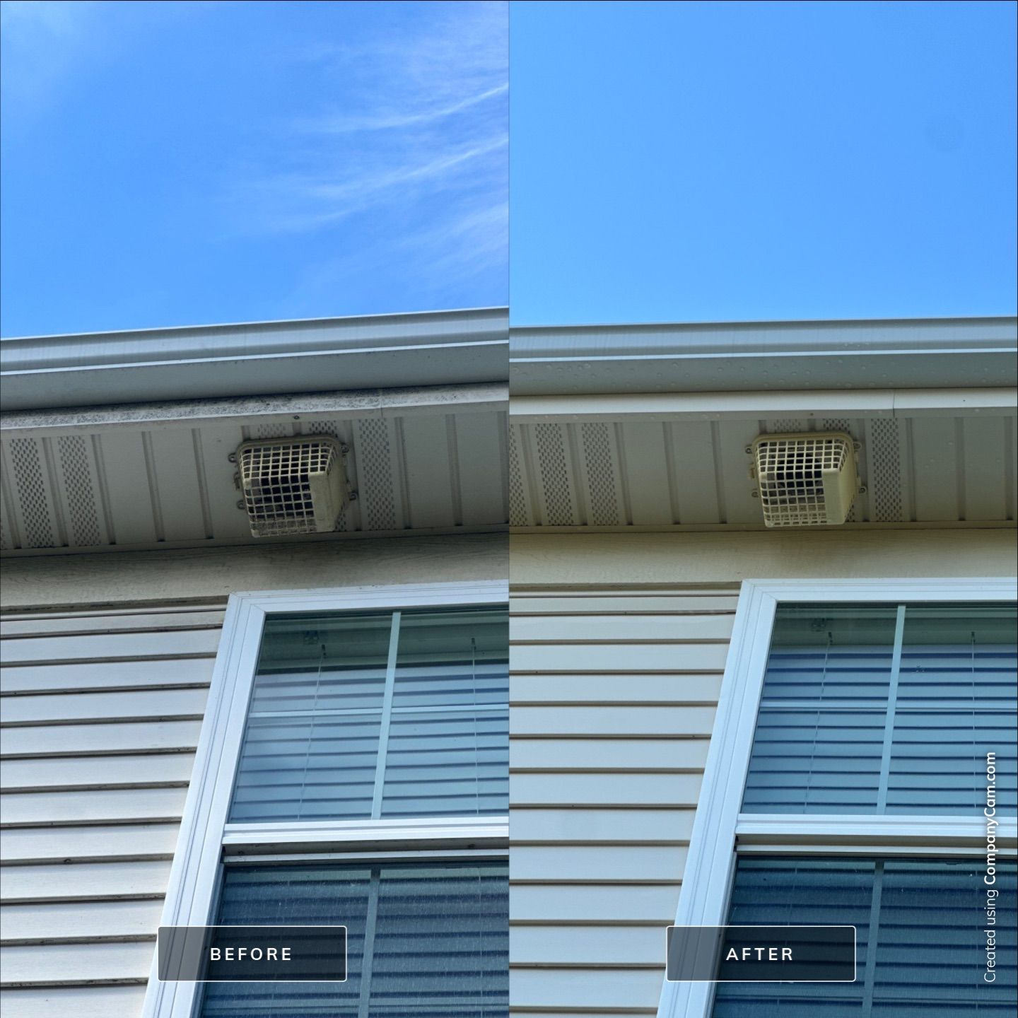 Project in Island Lake by Simmons Power & Soft Washing