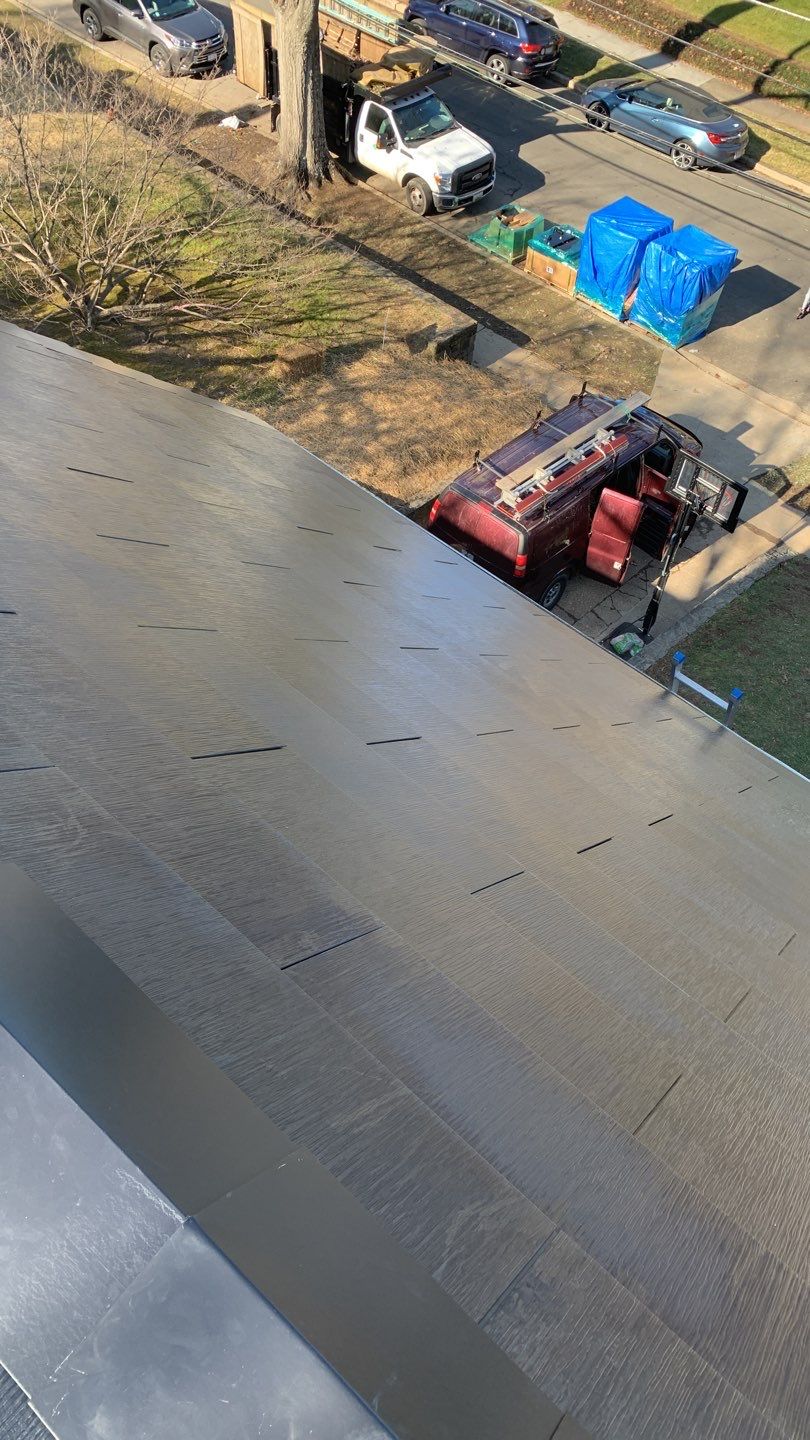 Tesla Solar Roof  by American Home Contractors
