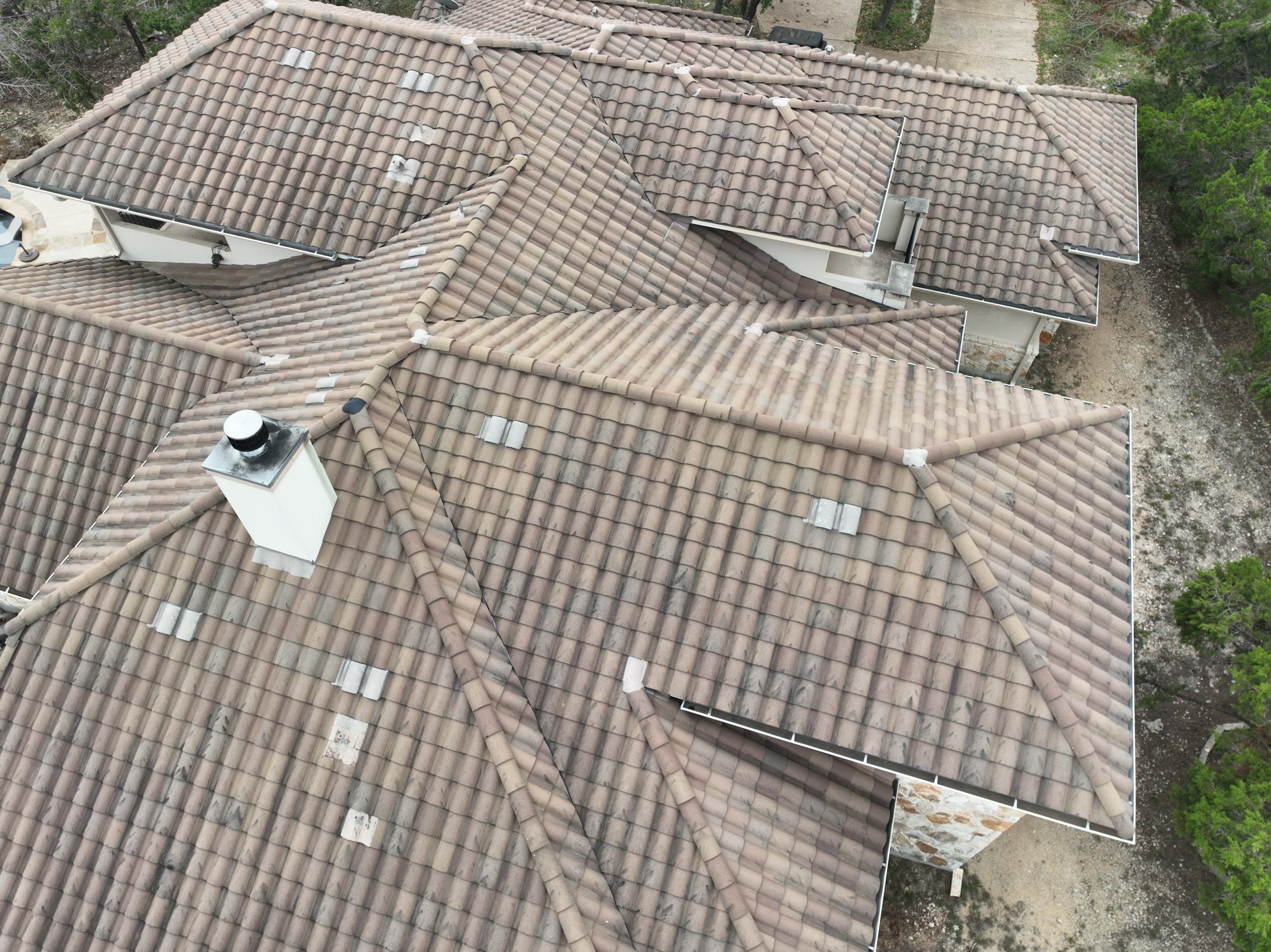 Tile Roof Repair  using Boral Tile by Premier Roofing and Contracting