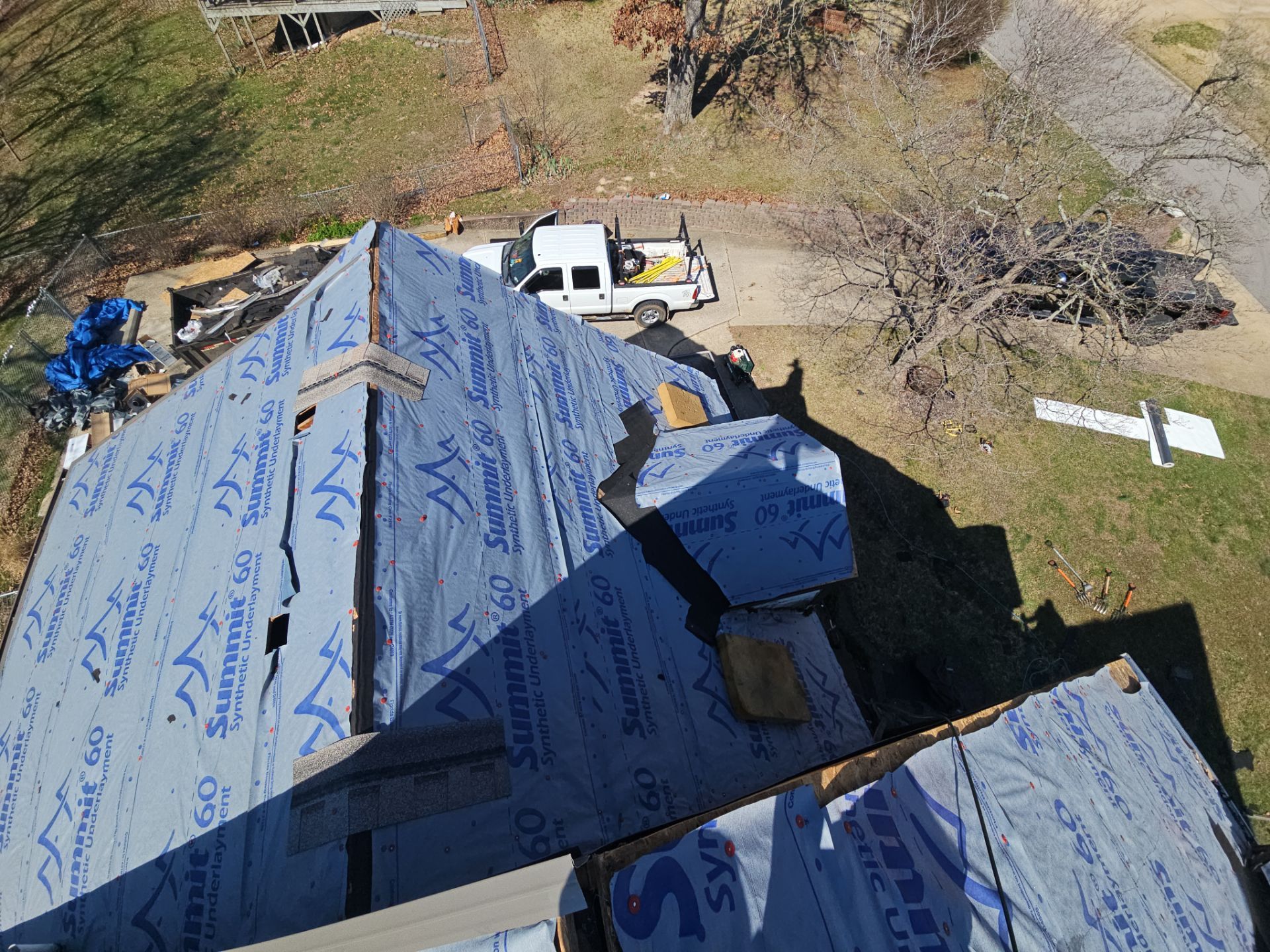 Residential Roof + Gutters & Downspouts & Gutter Guards Install  by Titan Commercial & Residential Roofing 