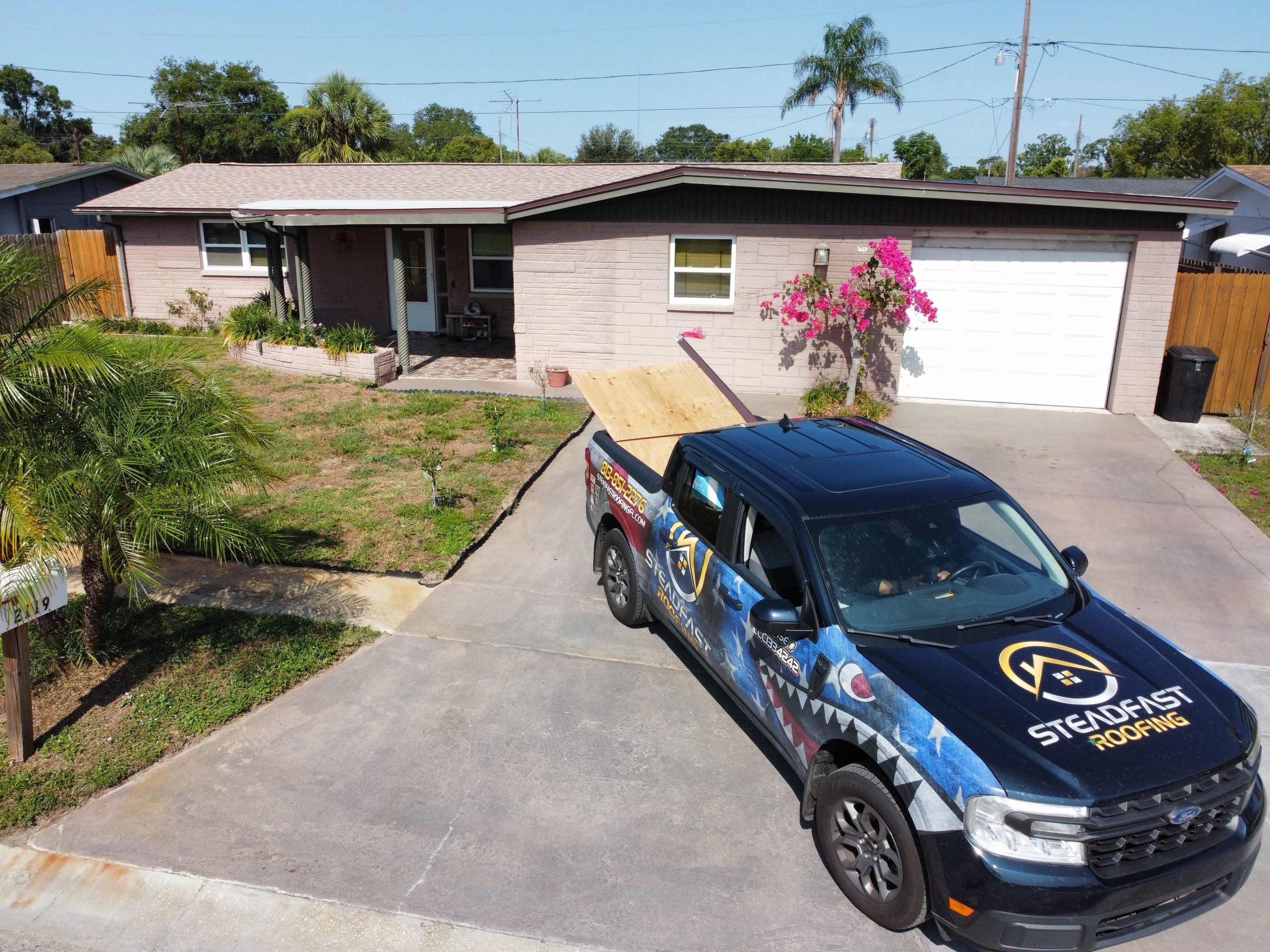 Roof Replacement in Holiday, FL. by Steadfast Roofing