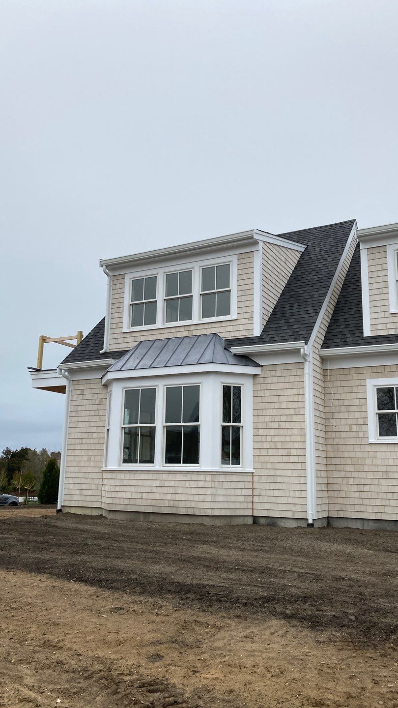 Gutter Installation using 6" K-Style Aluminum Gutter by Gutter Pro Enterprises