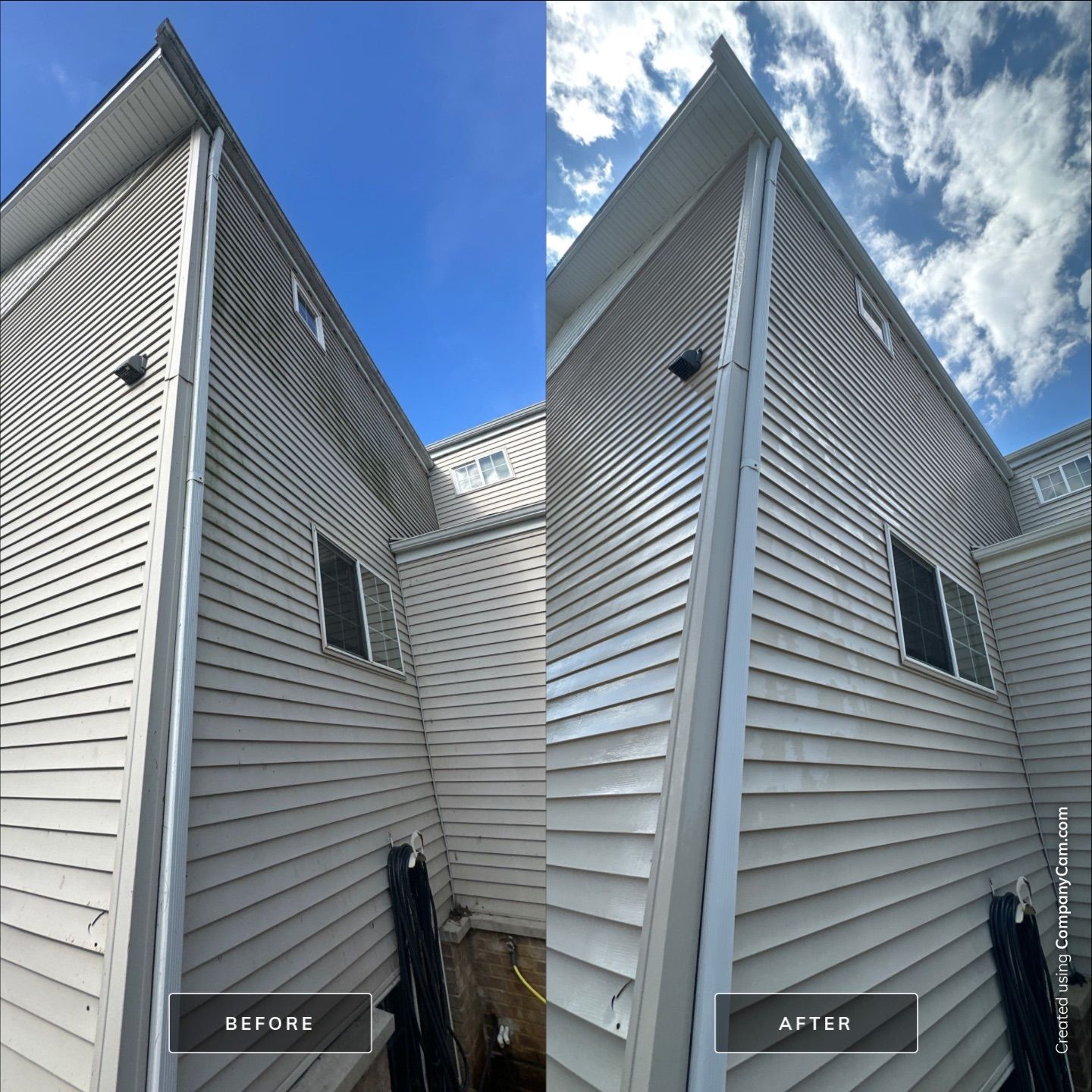 Project in Spring Grove by Simmons Power & Soft Washing