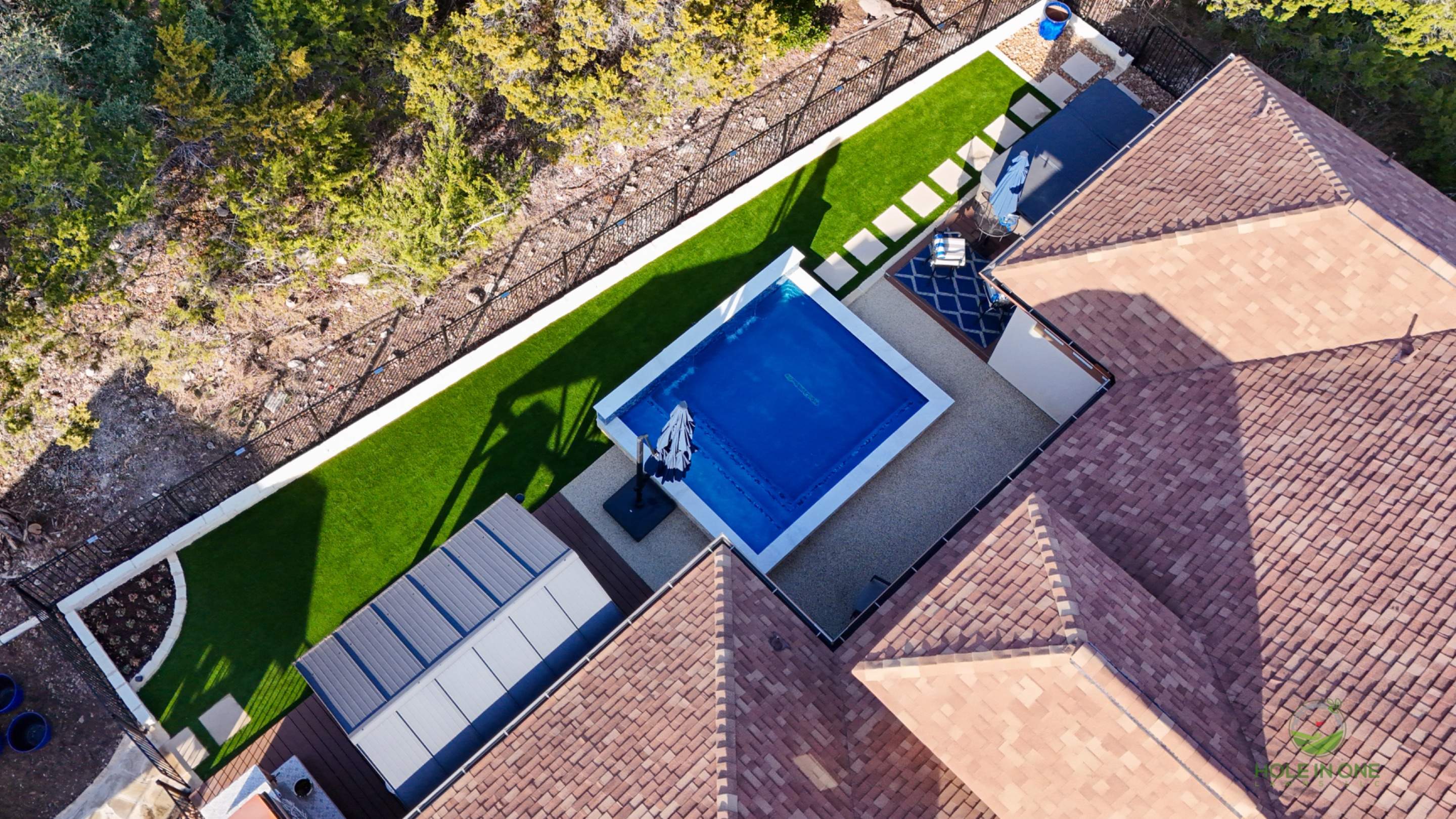 Timberwood Park, San Antonio Tx. by Hole In One Lawns, LLC