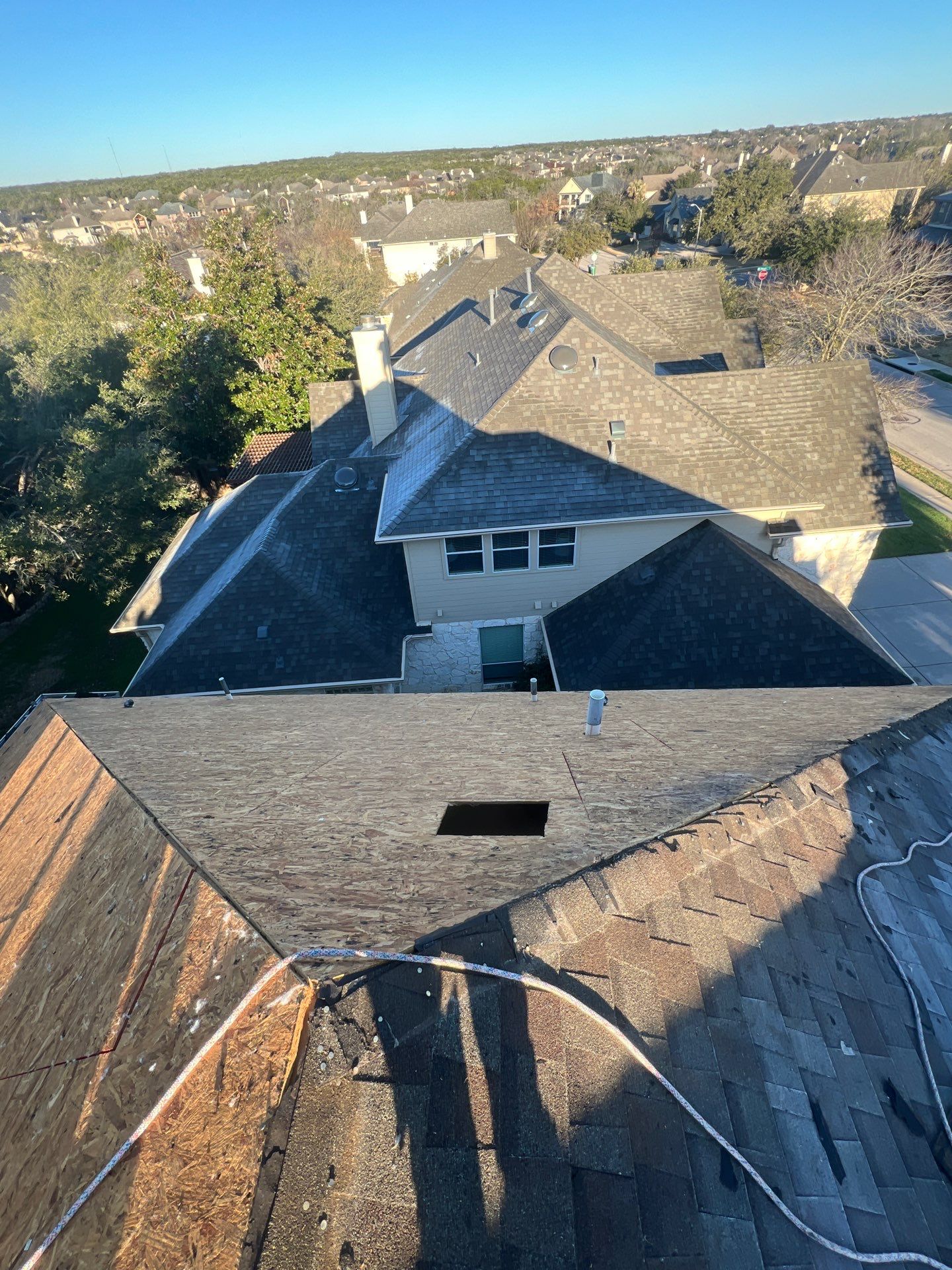 Project in Cedar Park by Rhino Roofing and General Contracting, LLC
