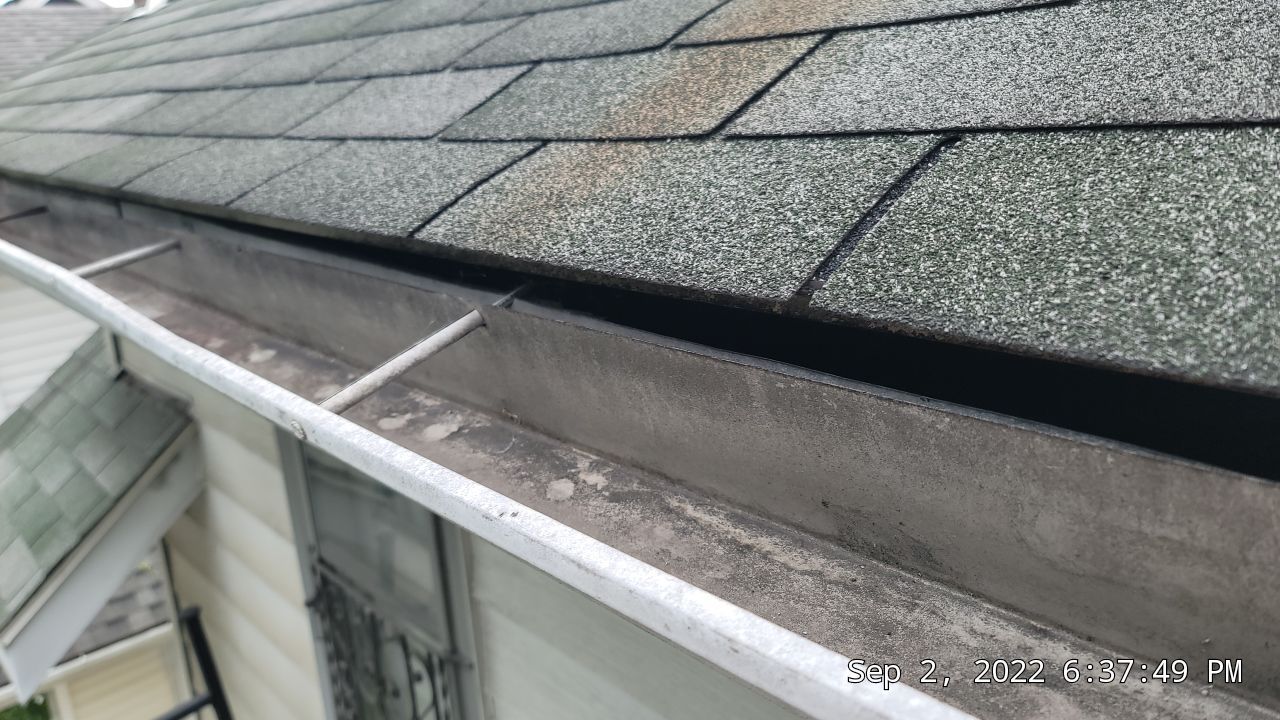 ATLAS PINNACLE PRISTINE COLOR: HEARTHSTONE DRIP EDGE: BLACK by Eagle Eye Roofing