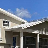 .032 Aluminum 1" Nail- Strip Regal White  by Total Roofing System The Metal Roof Experts